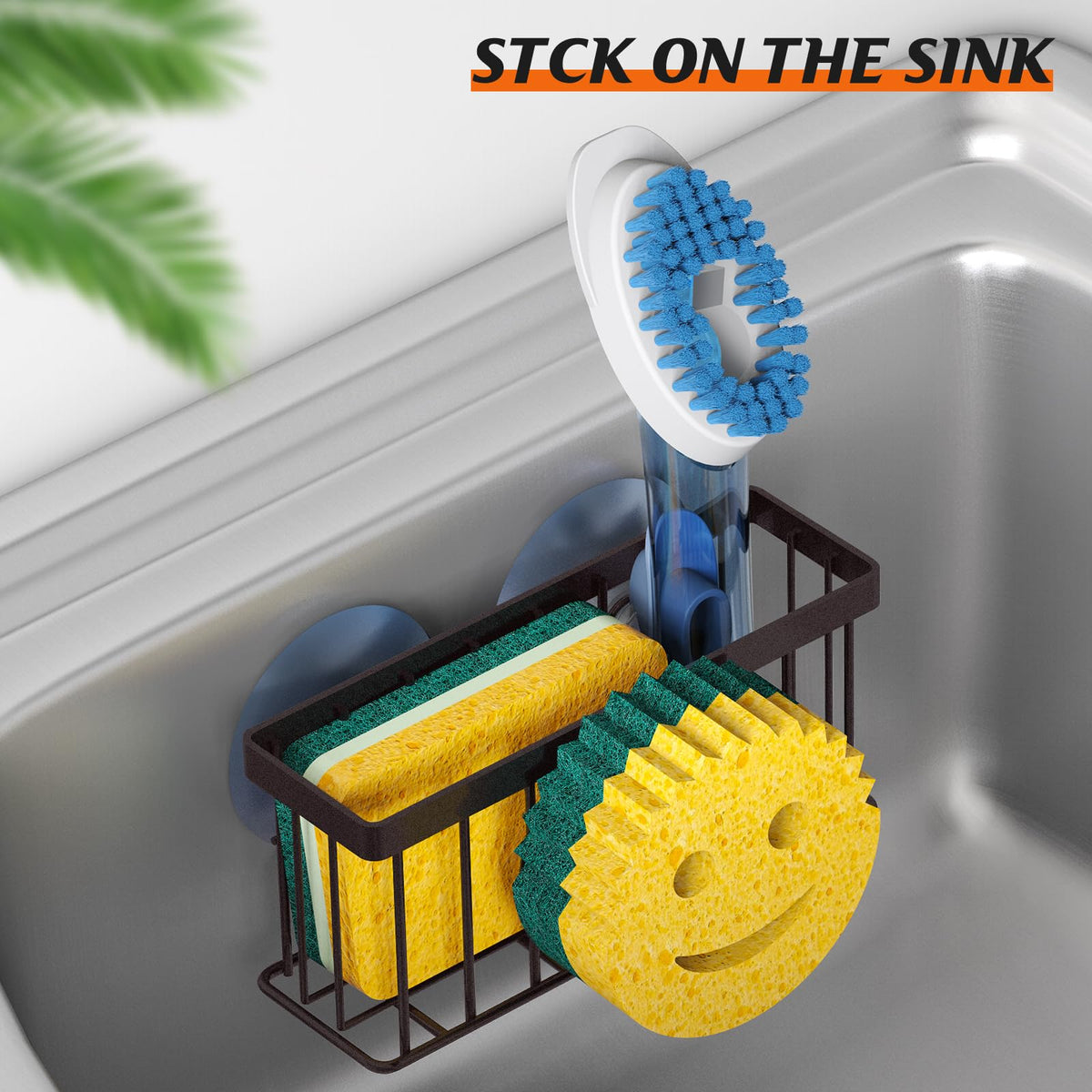 Sponge Holder Smiley Face