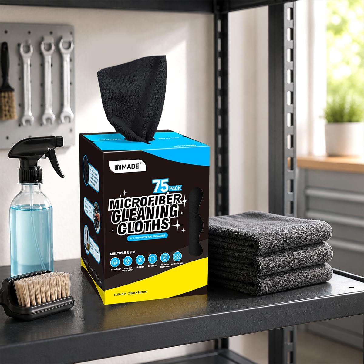 Microfiber Cleaning Cloth (75 Count)