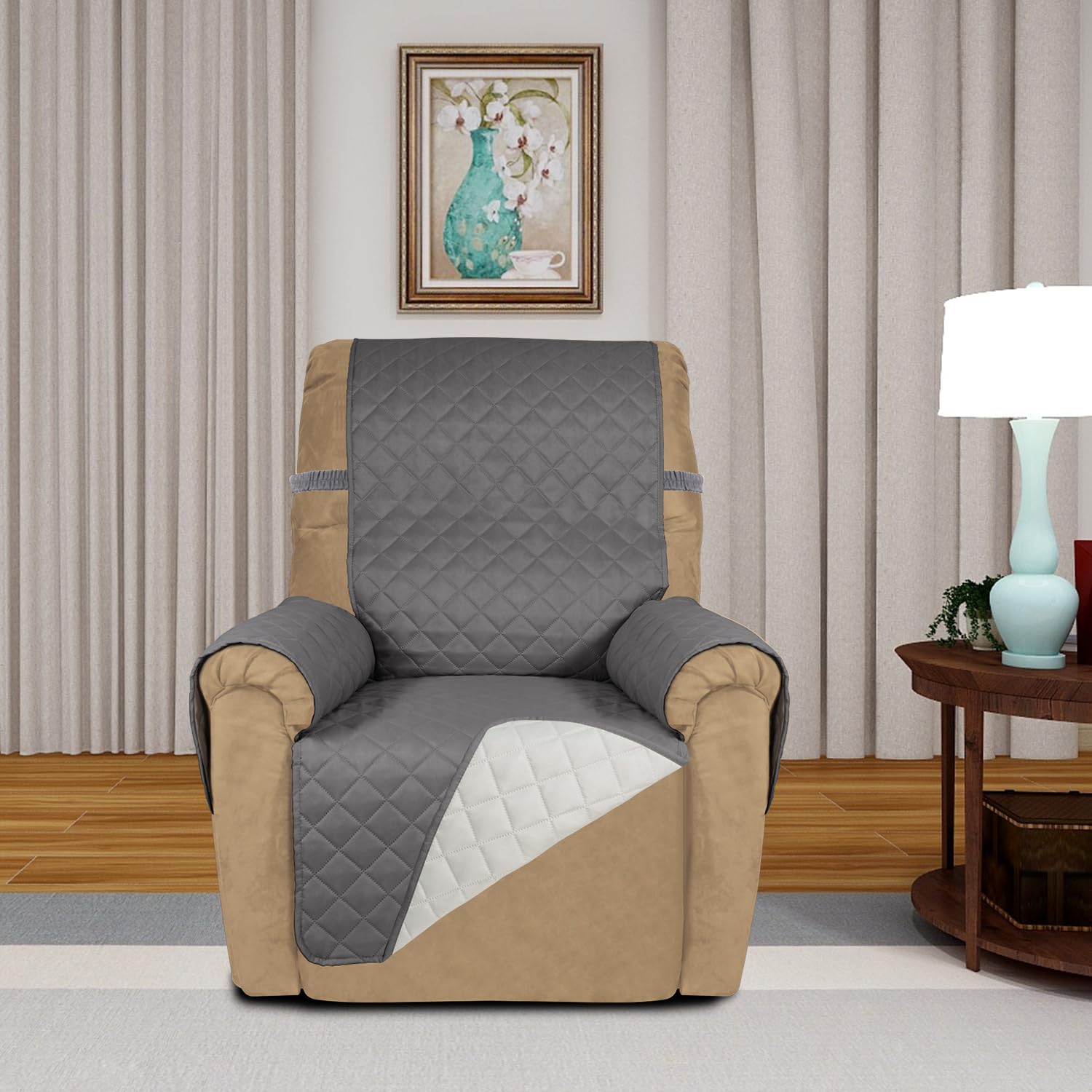 Reversible Recliner Chair Covers Couch Covers for Dogs