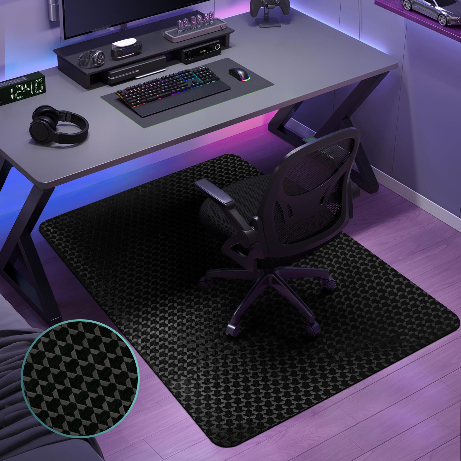Office Chair Mat for Hardwood Floor