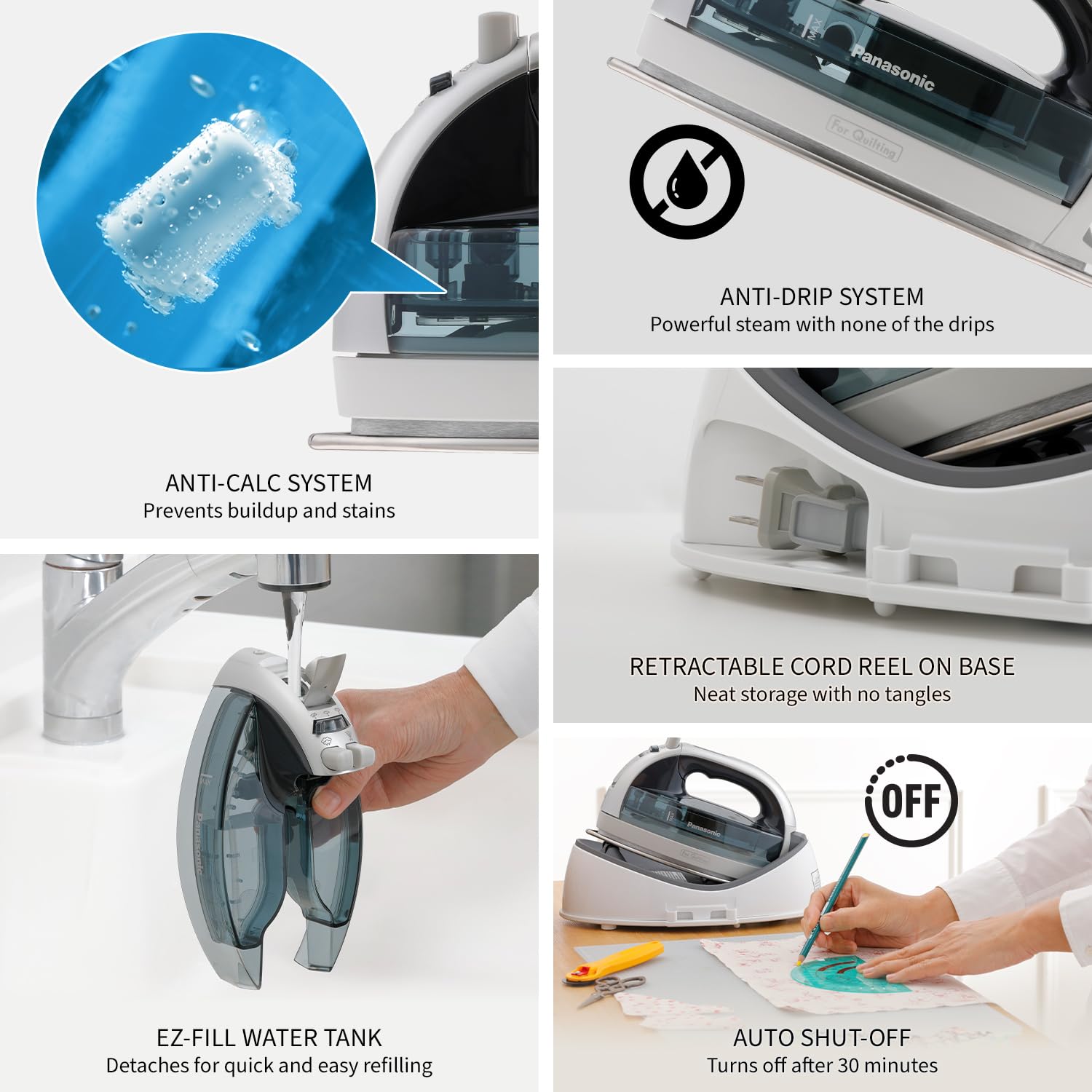 NI QL1100L Cordless Steam