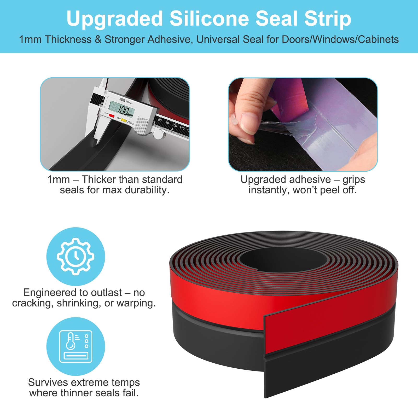Weather Stripping Door Seal for Door Frames