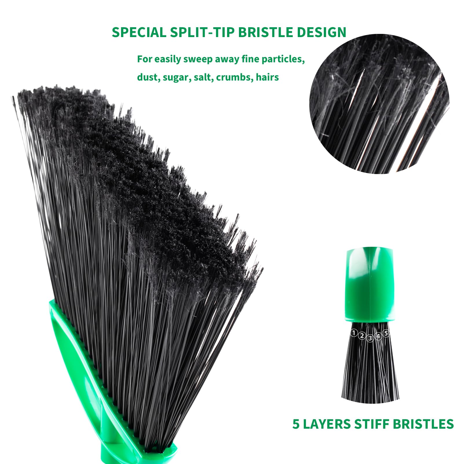 2 Pack Heavy Duty Brooms (2 Count)