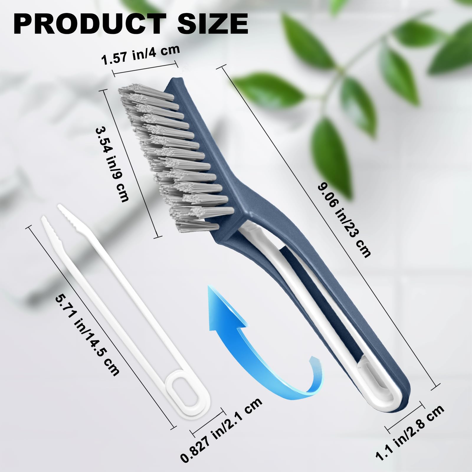 Stiff Bristle Brush (2 Count)