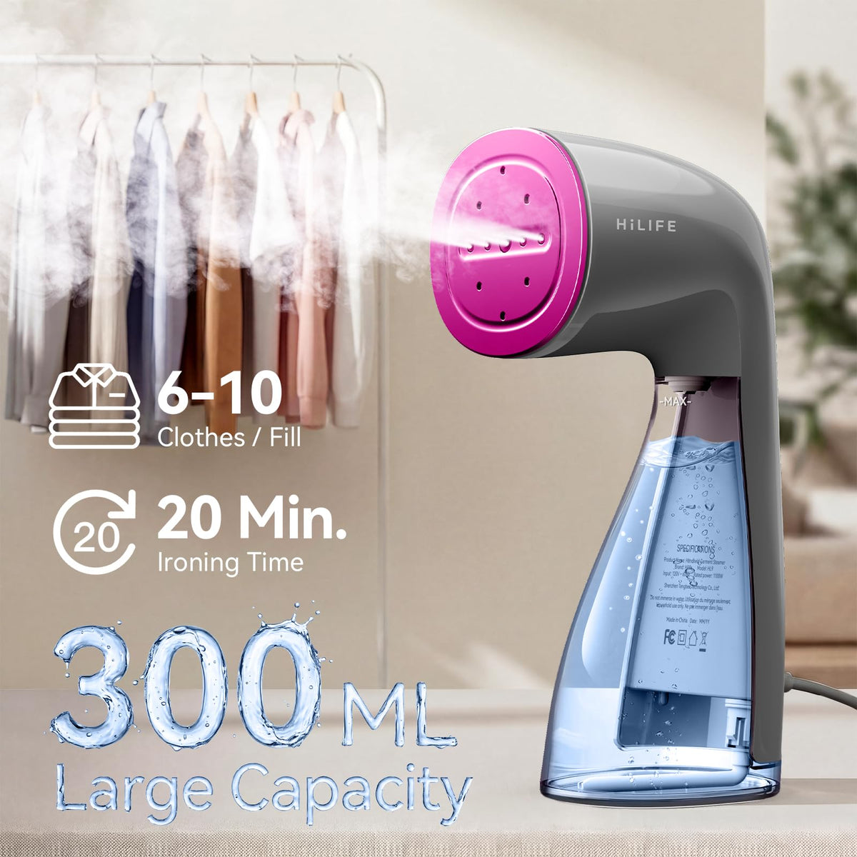 Steamer for Clothes