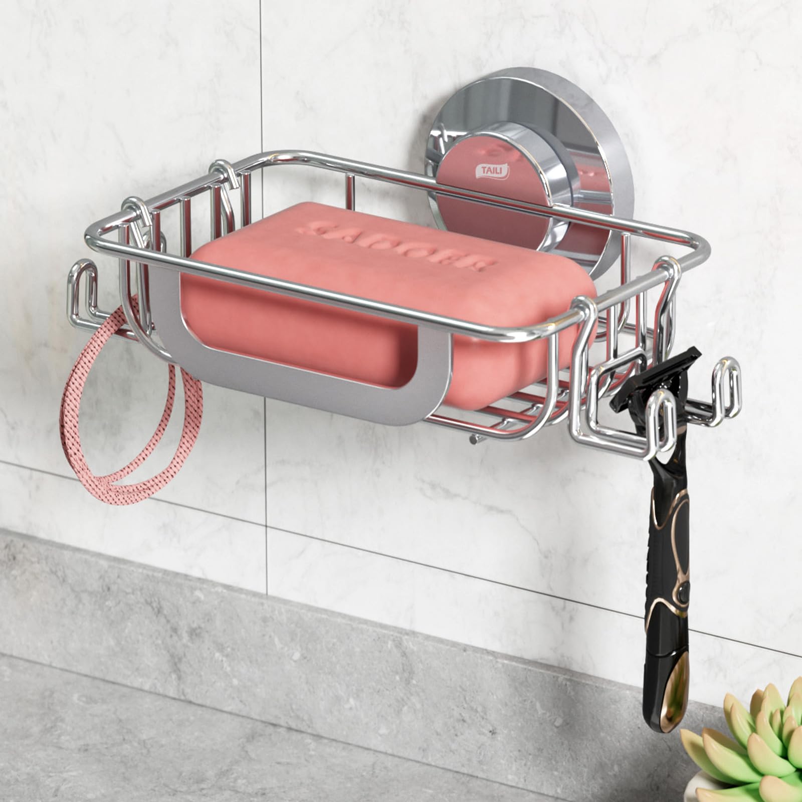 Soap Dish Bar Soap Holder Suction Cup