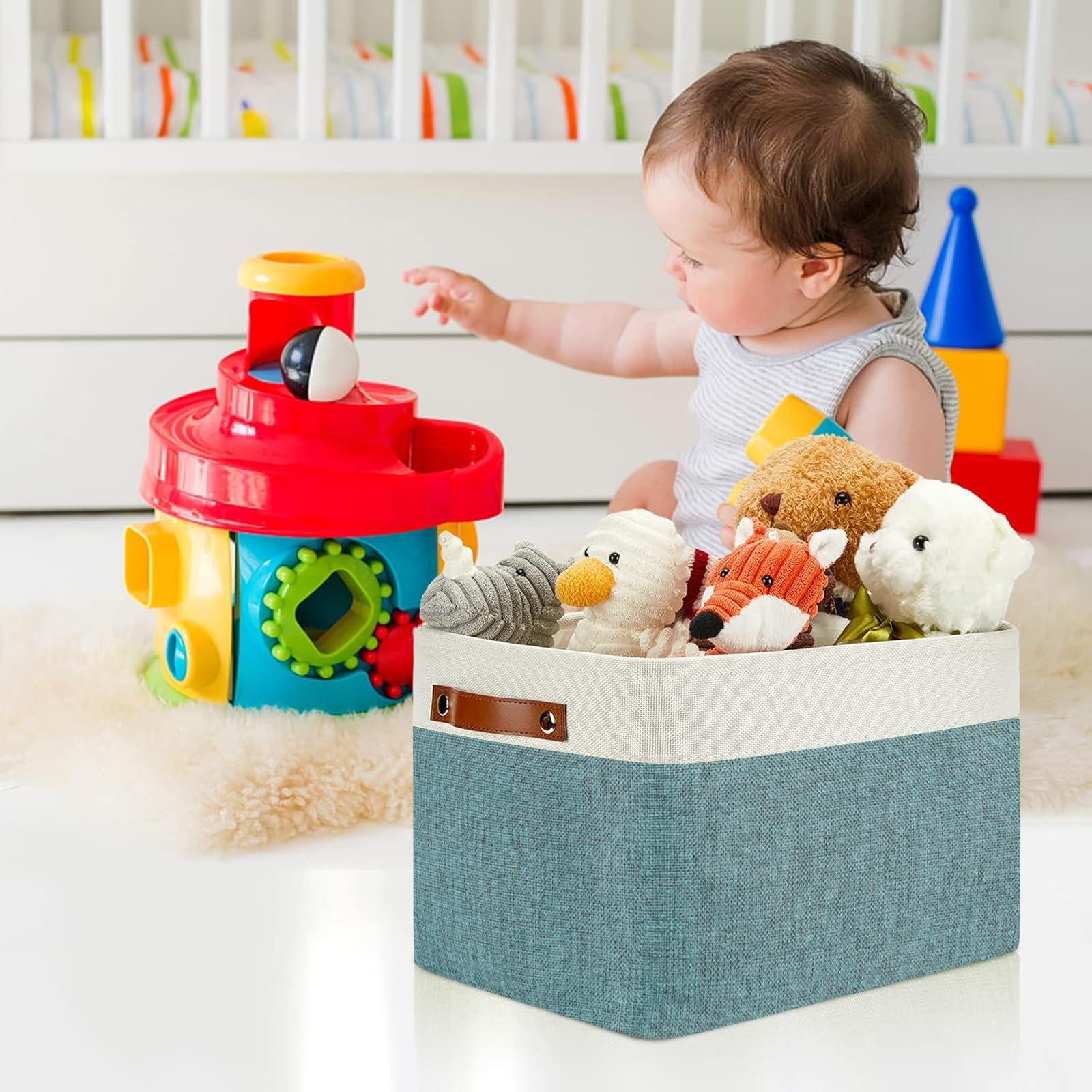 Storage Baskets for Shelves (4 Count)