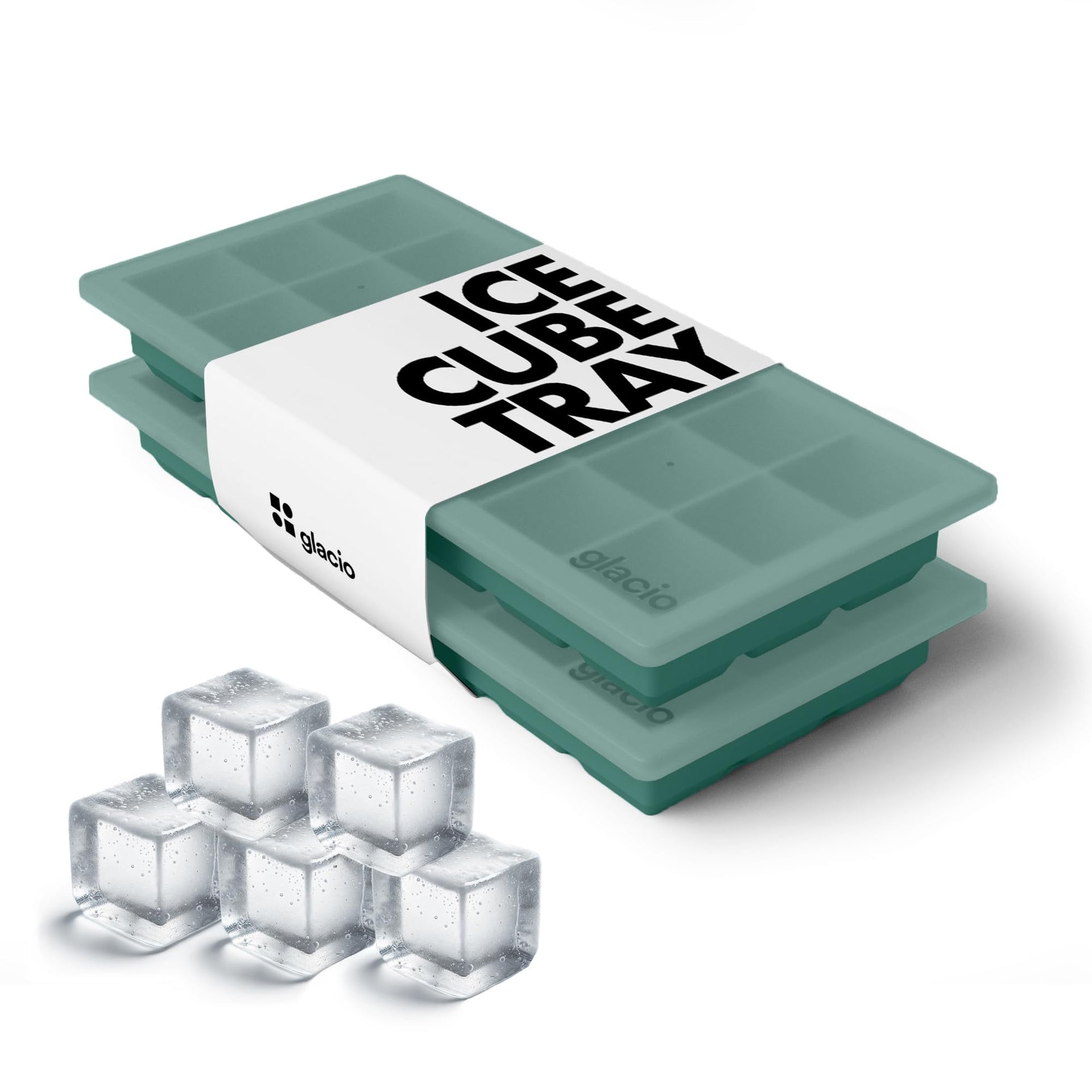 Ice Cube Tray with Lids (2 Count)