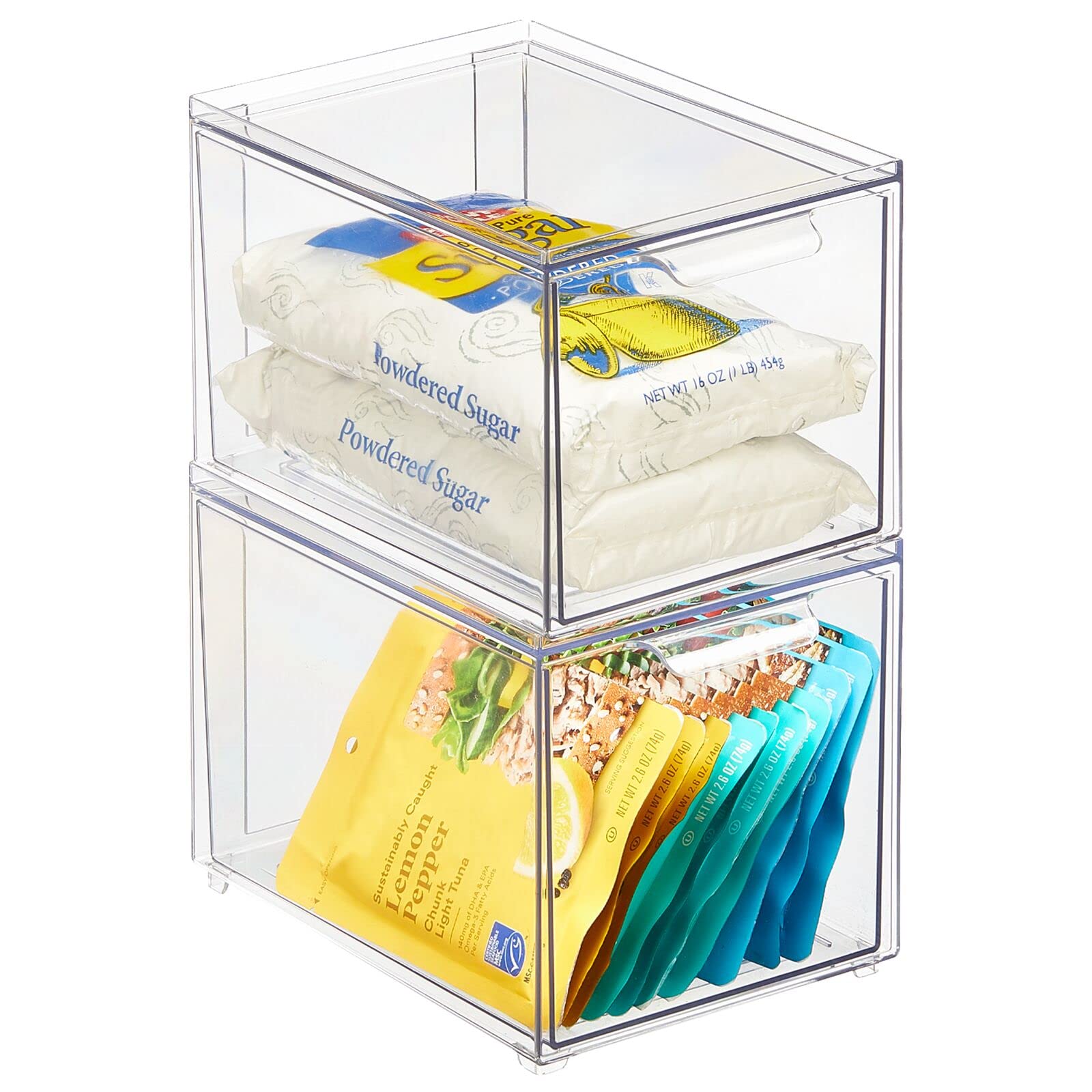 Kitchen Storage Drawer Box (2 Count)