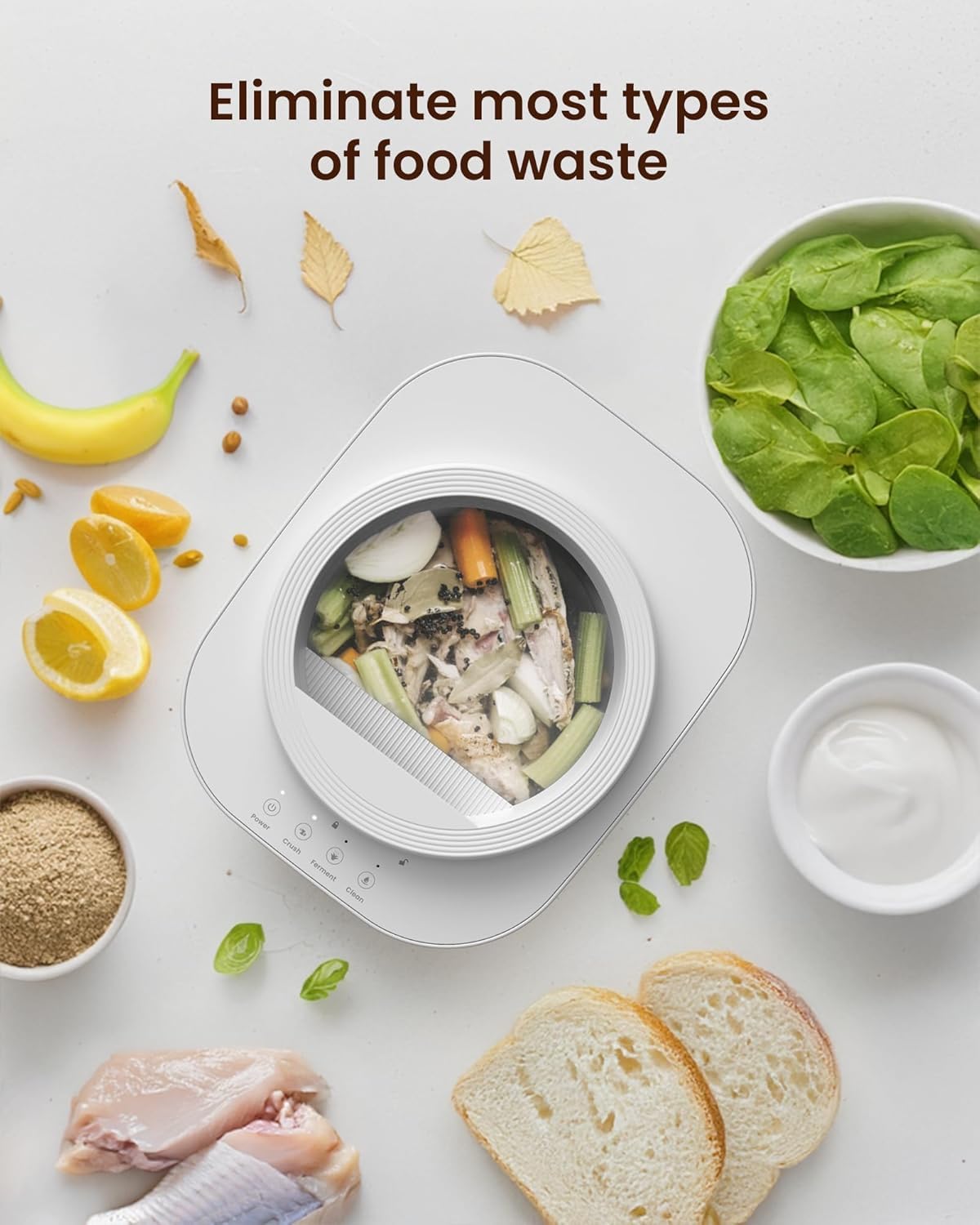 4L Electric Composter for Kitchen