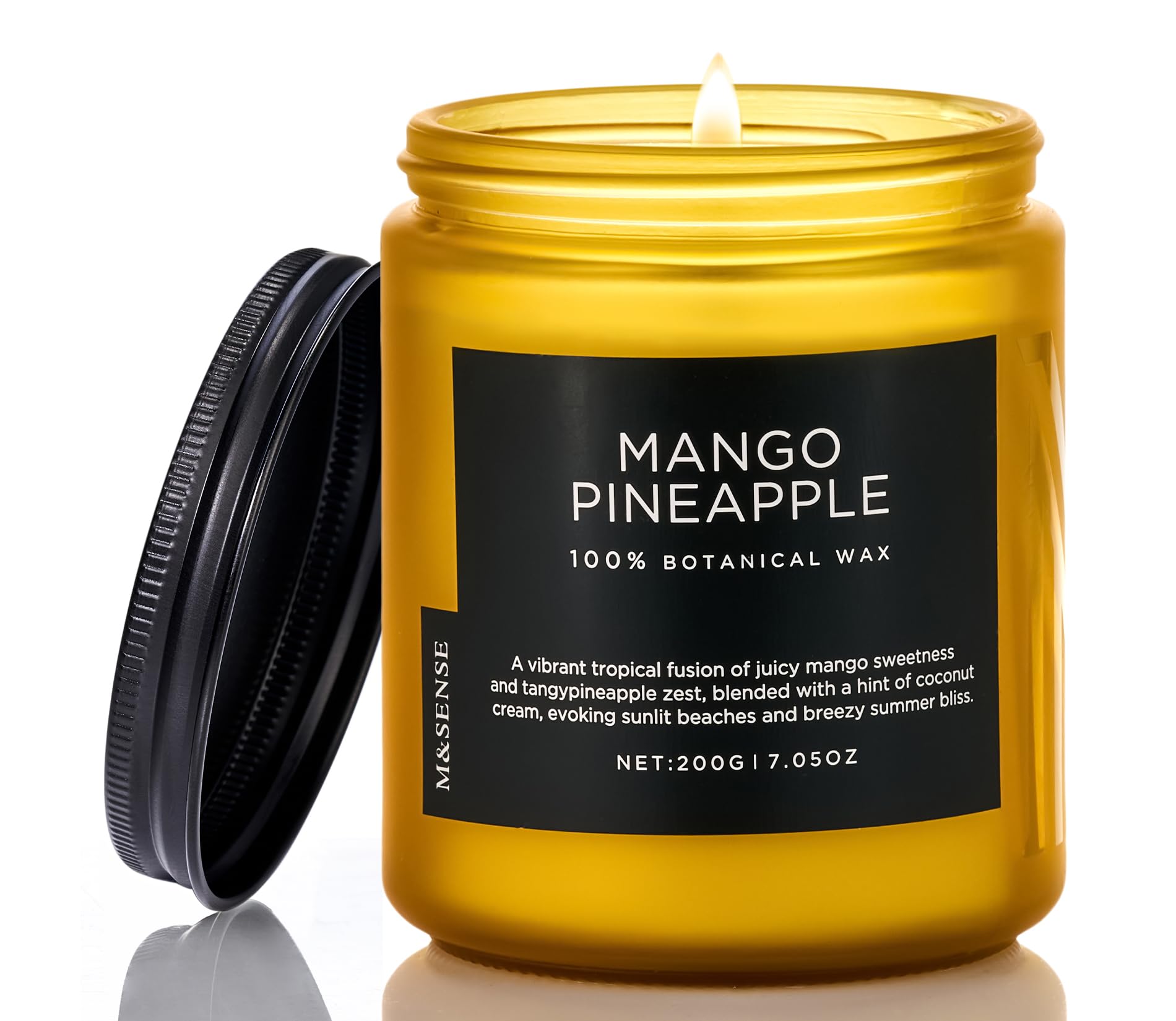 Mango Pineapple Tropical Scented Candle (6 Ounce)
