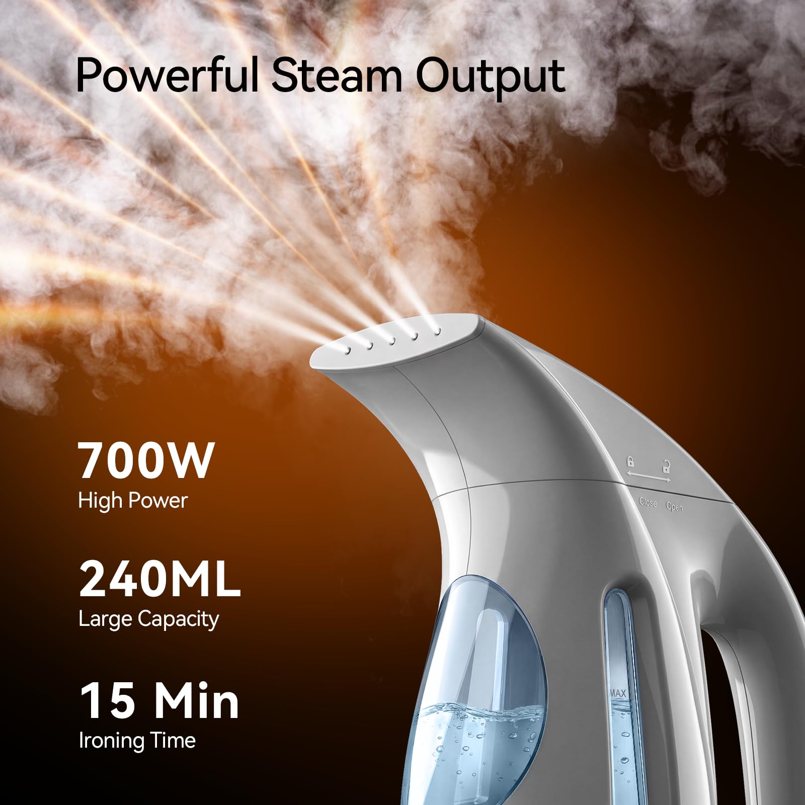 Upgraded Steamer for Clothes