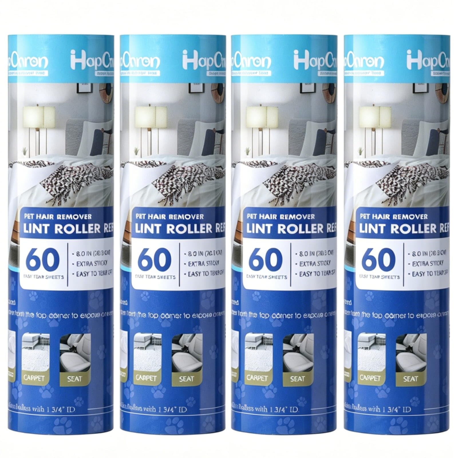 Lint Roller Refills 8"