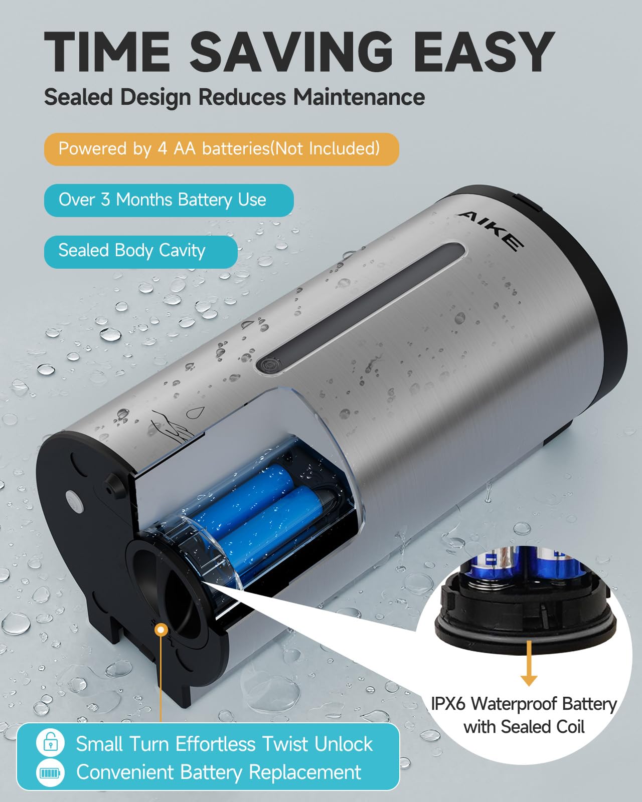 Automatic Liquid Soap Dispenser