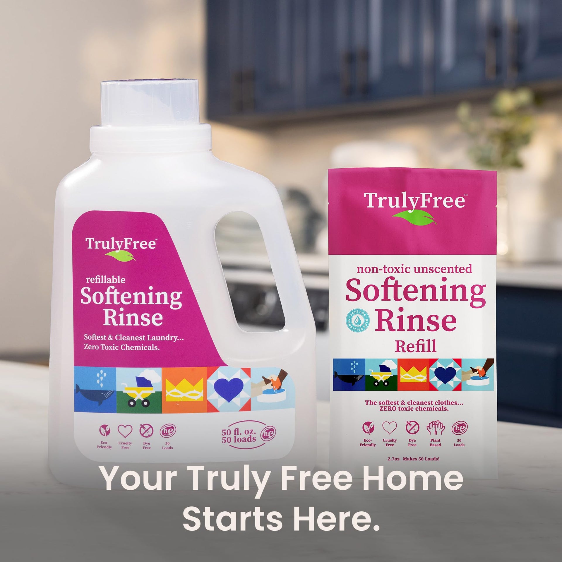 Natural Fabric Softener (50 Fl Oz)