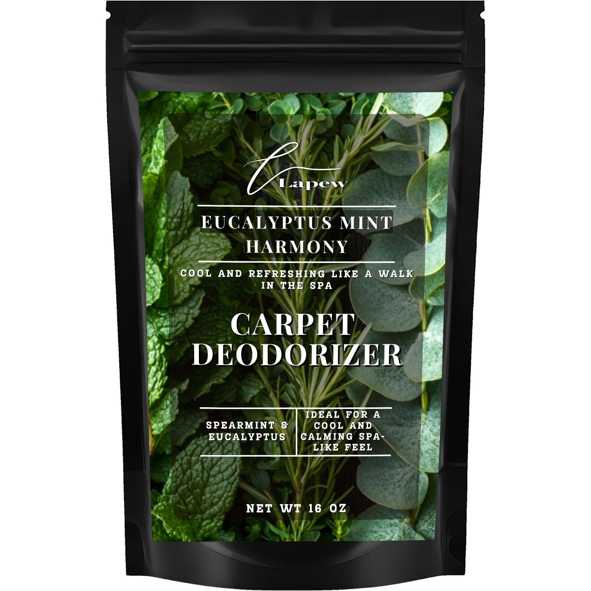 Eucalyptus Mint Carpet Deodorizer Powder (16 Ounce)