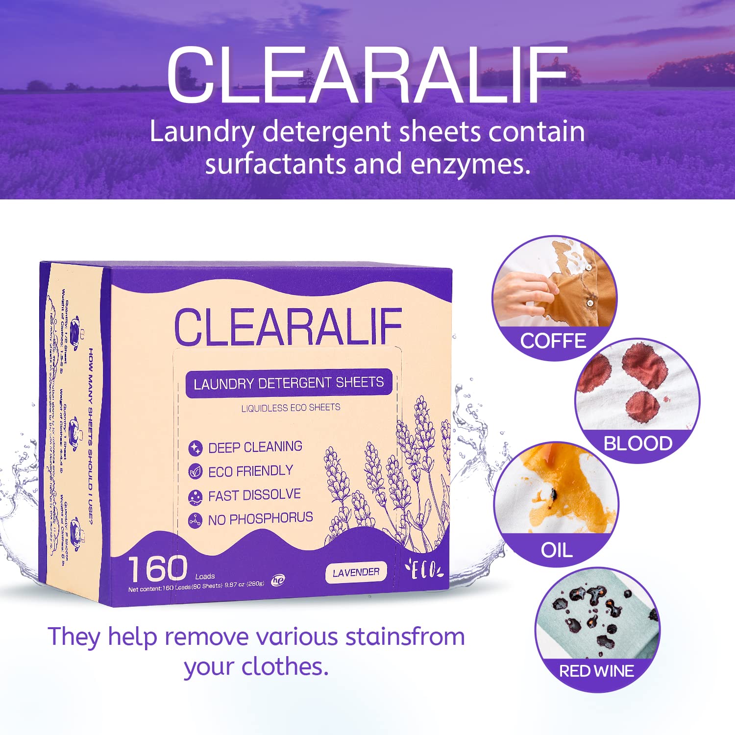 Laundry Detergent Sheets (160 Count)