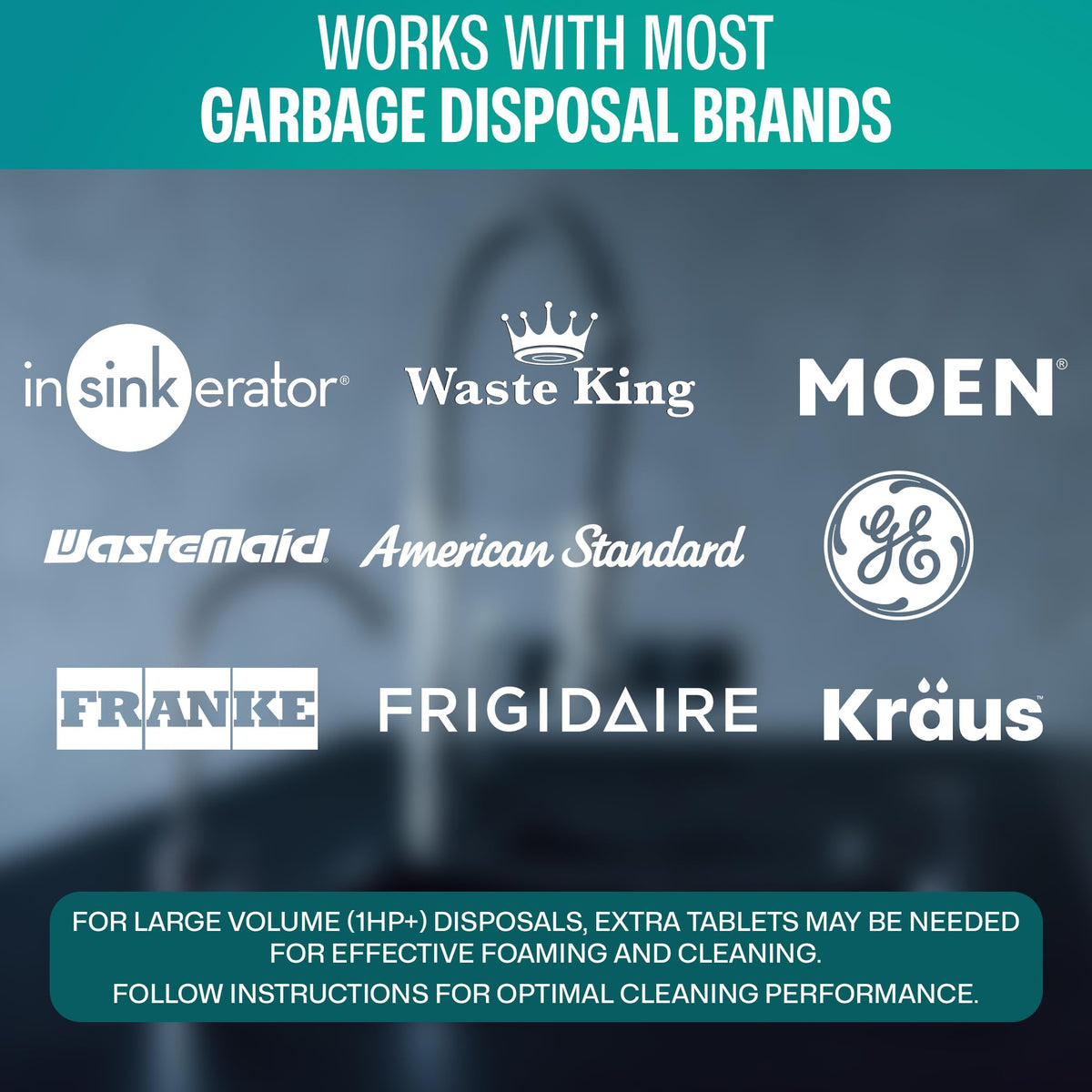 Garbage Disposal Cleaner Tablets
