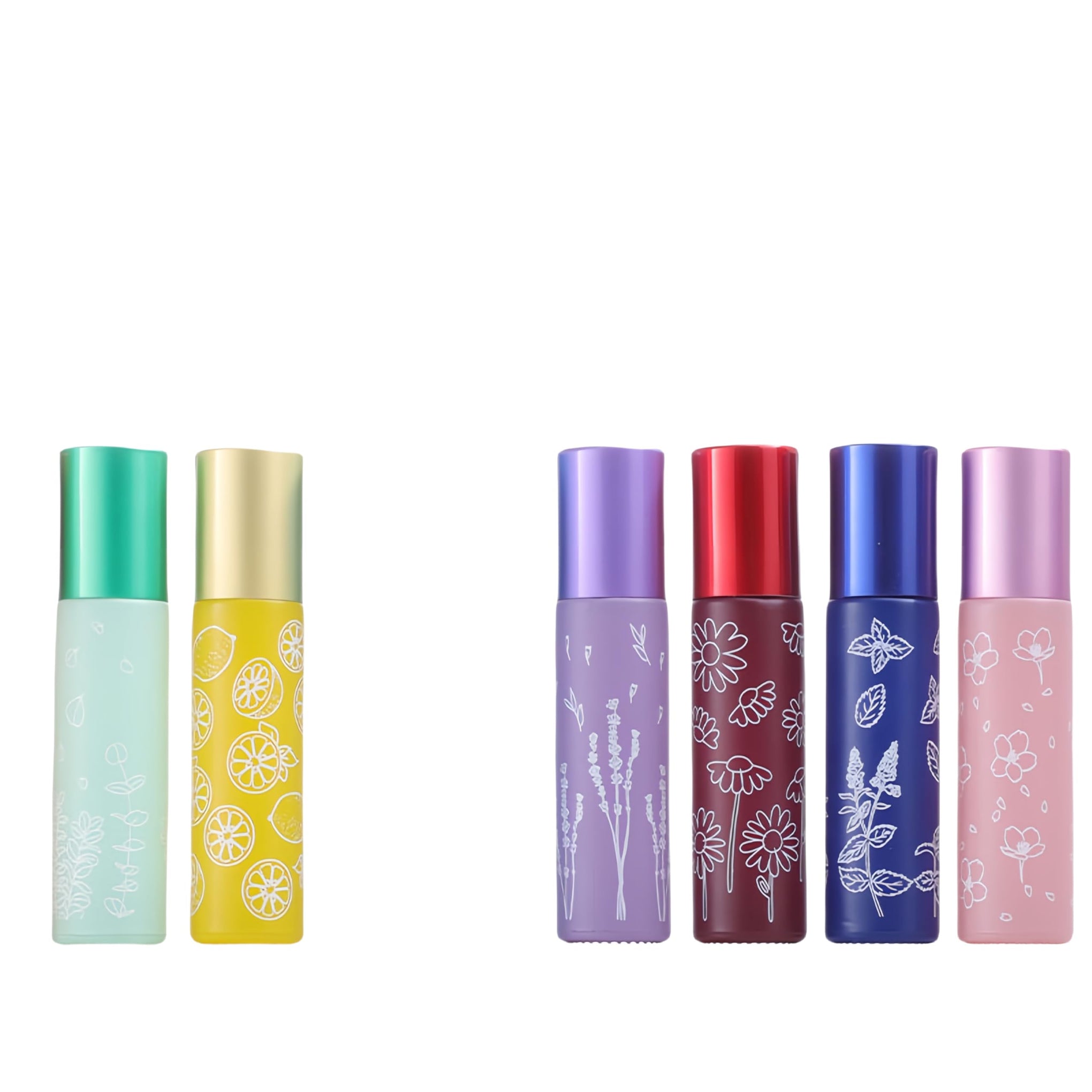 10ml Glass Essential Oil Roller Bottles Roll on Bottles (10 Count)