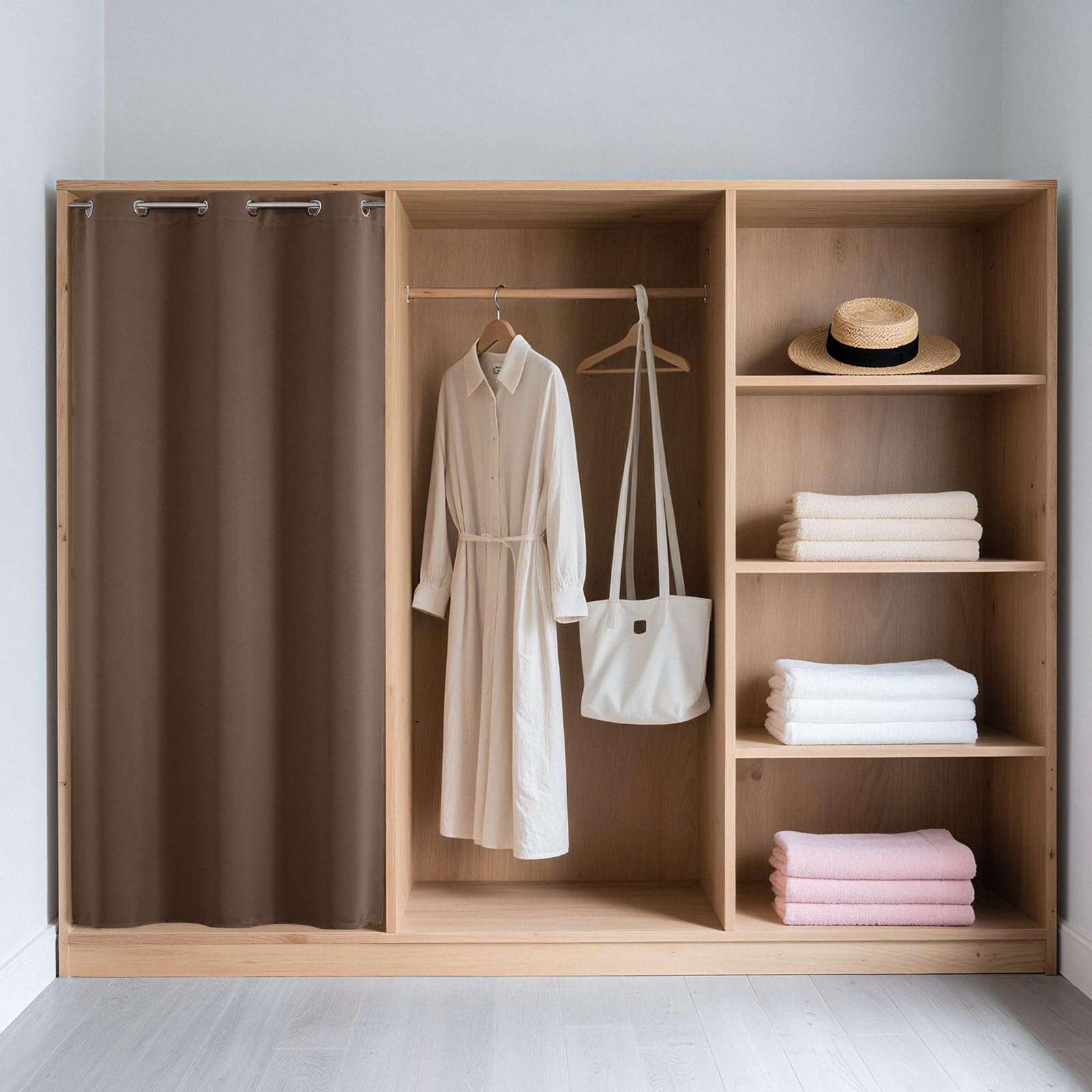 Door Curtain Blackout Curtains for Doorway Privacy Closet Drapes