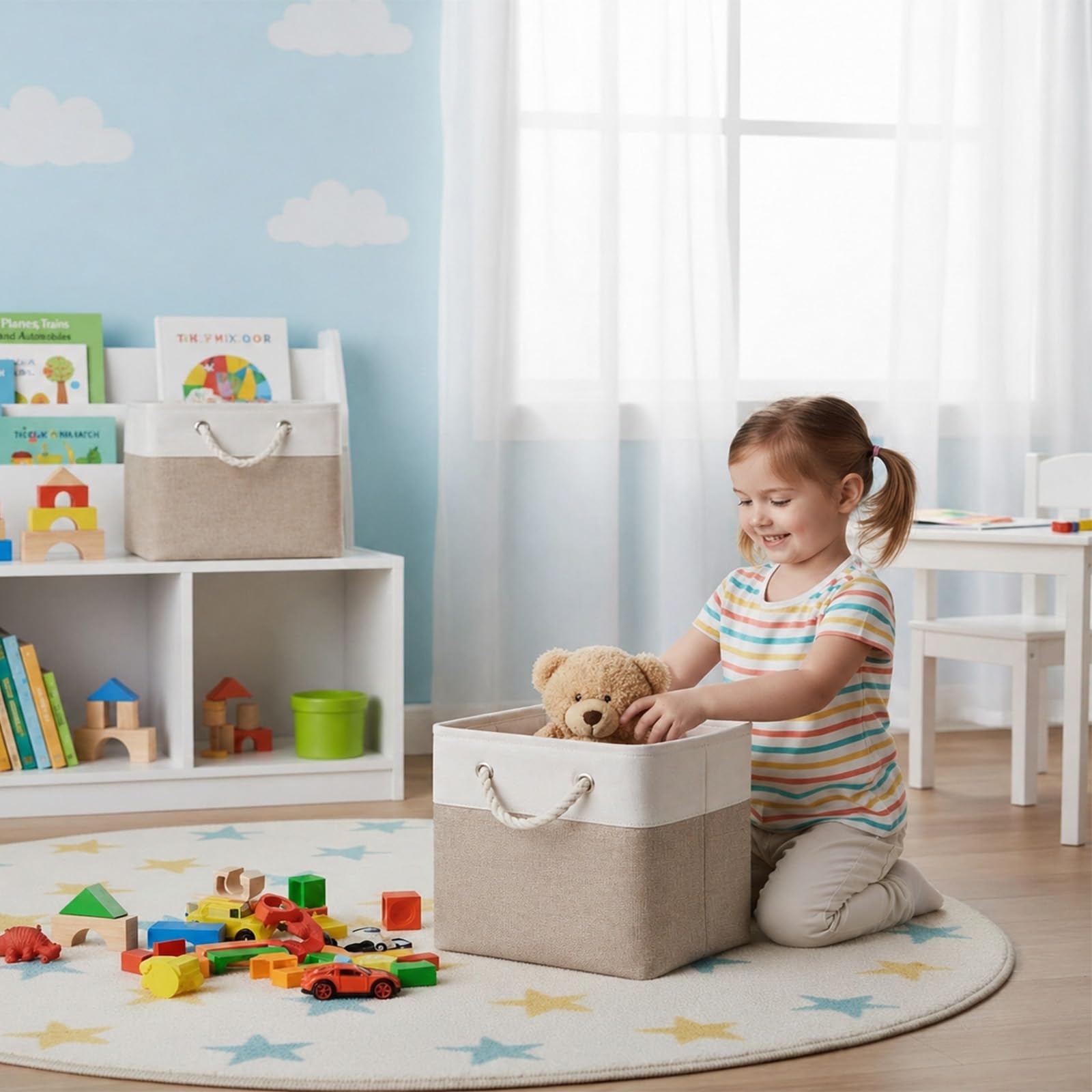 Cube Storage Bins (6 Count)