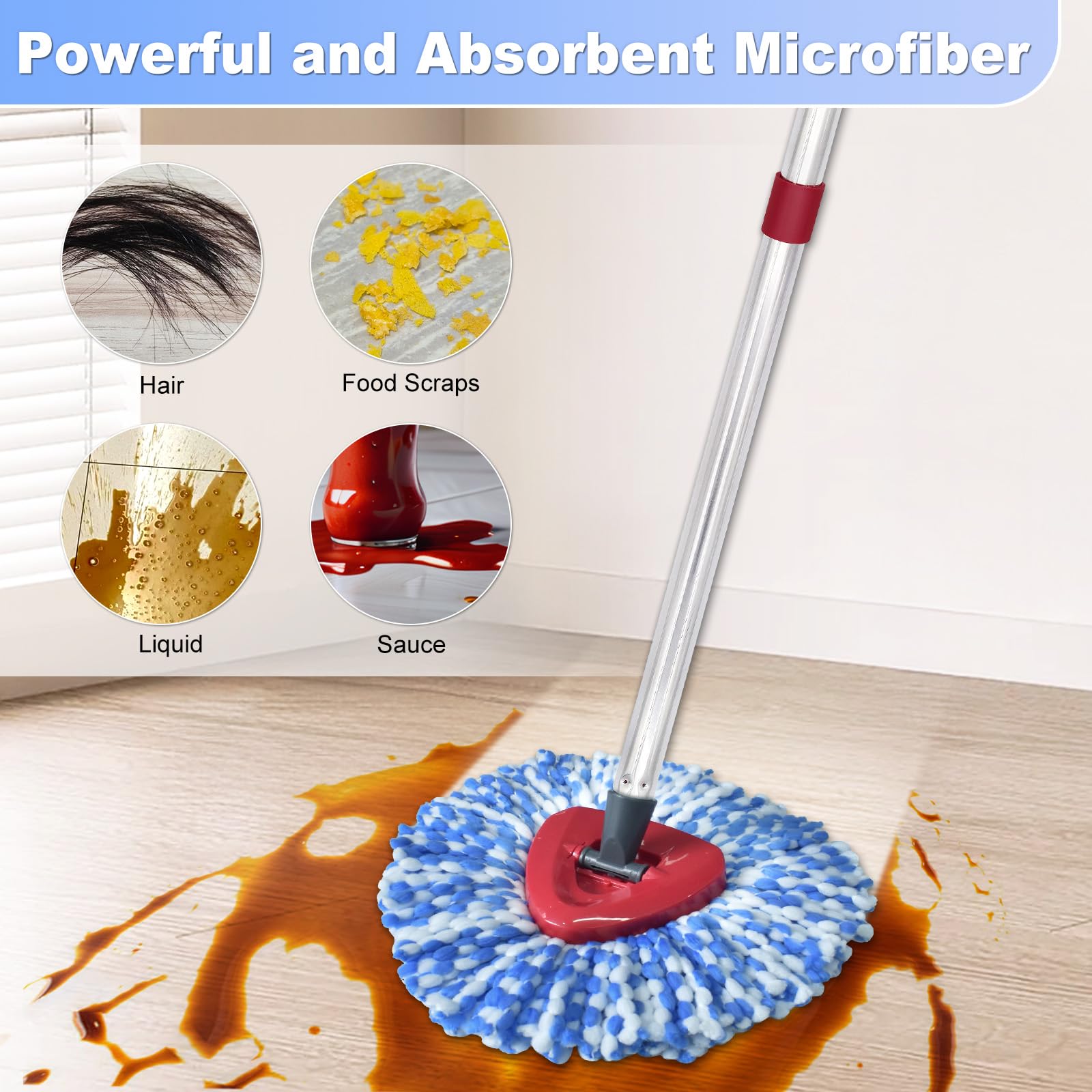 Mop Head Replacement (5 Count)