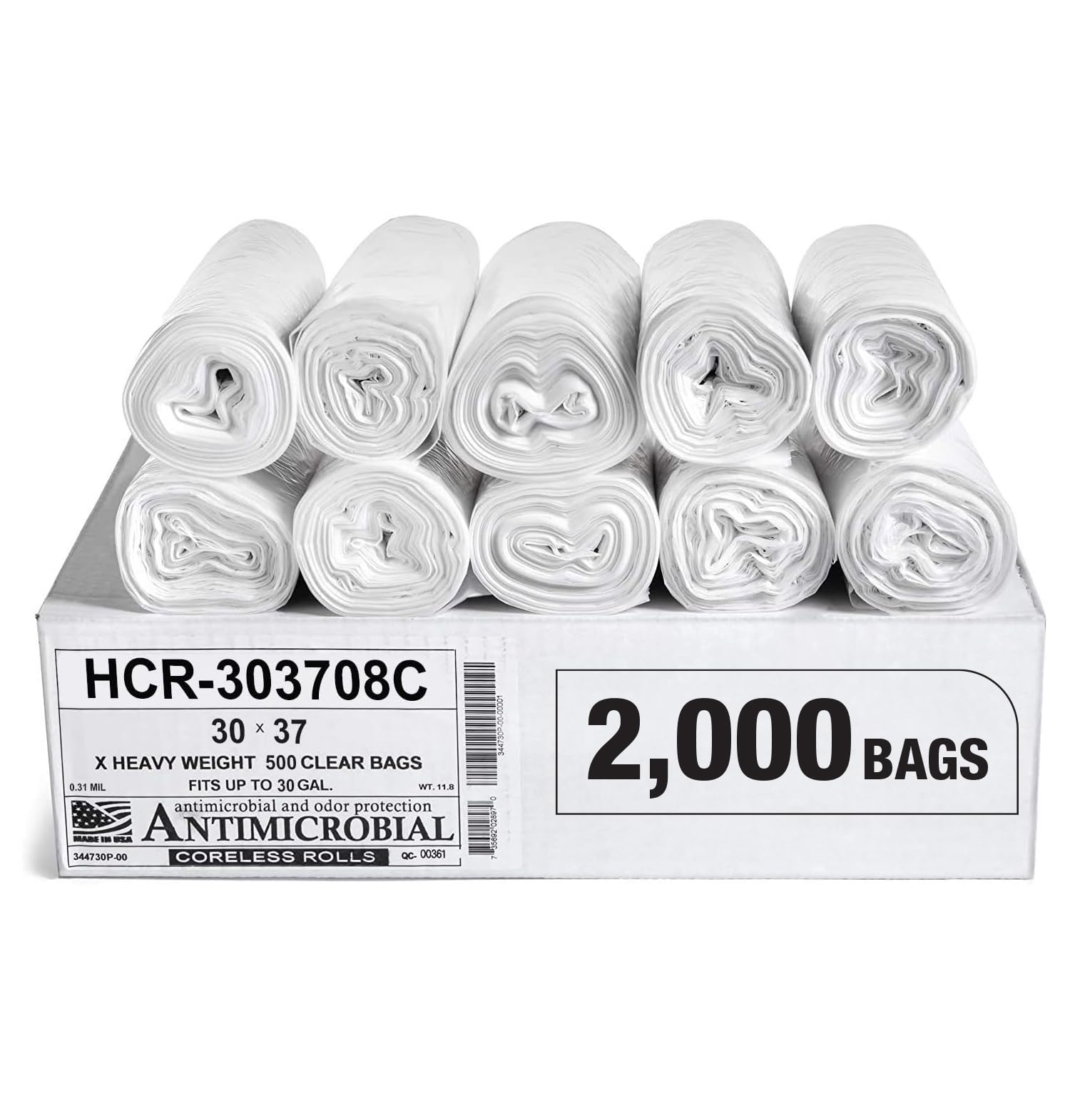 30 Gallon 8 Micron (2000 Count)