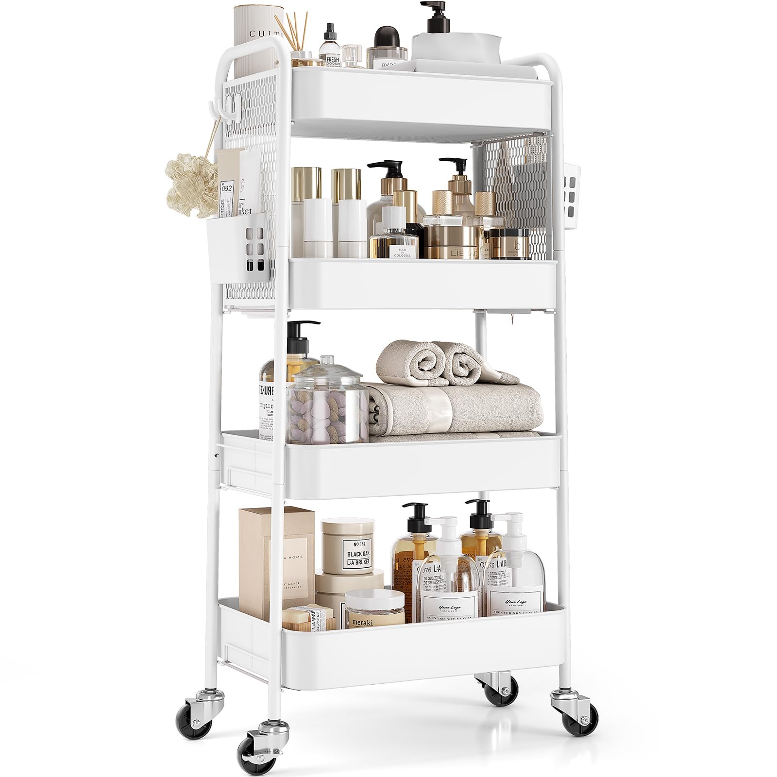 4 Tier Rolling Cart