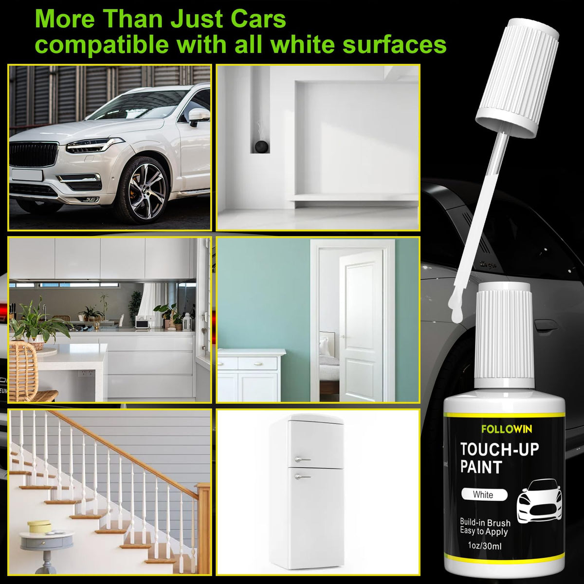 White Touch Up Paint for Cars