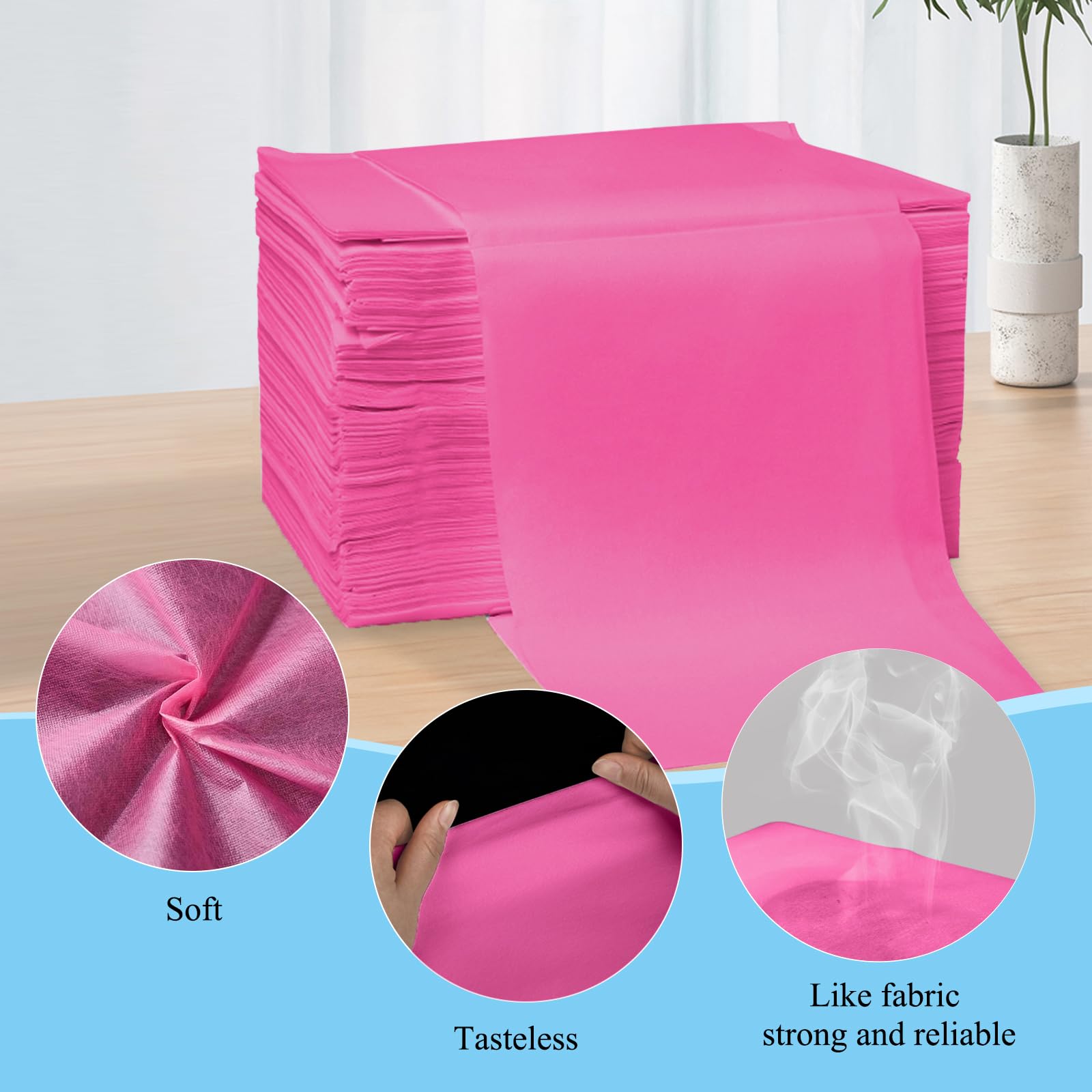 20Pcs Disposable Massage Table Sheets 31.5" x 71" Non (20 Count)