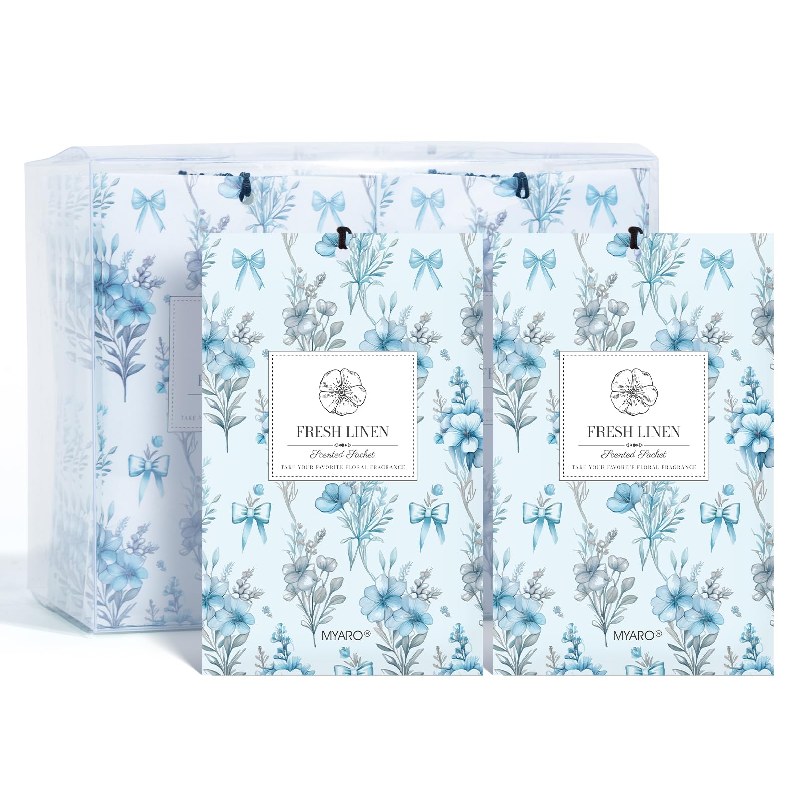 20 Pack Linen Scented Sachets (20 Count)