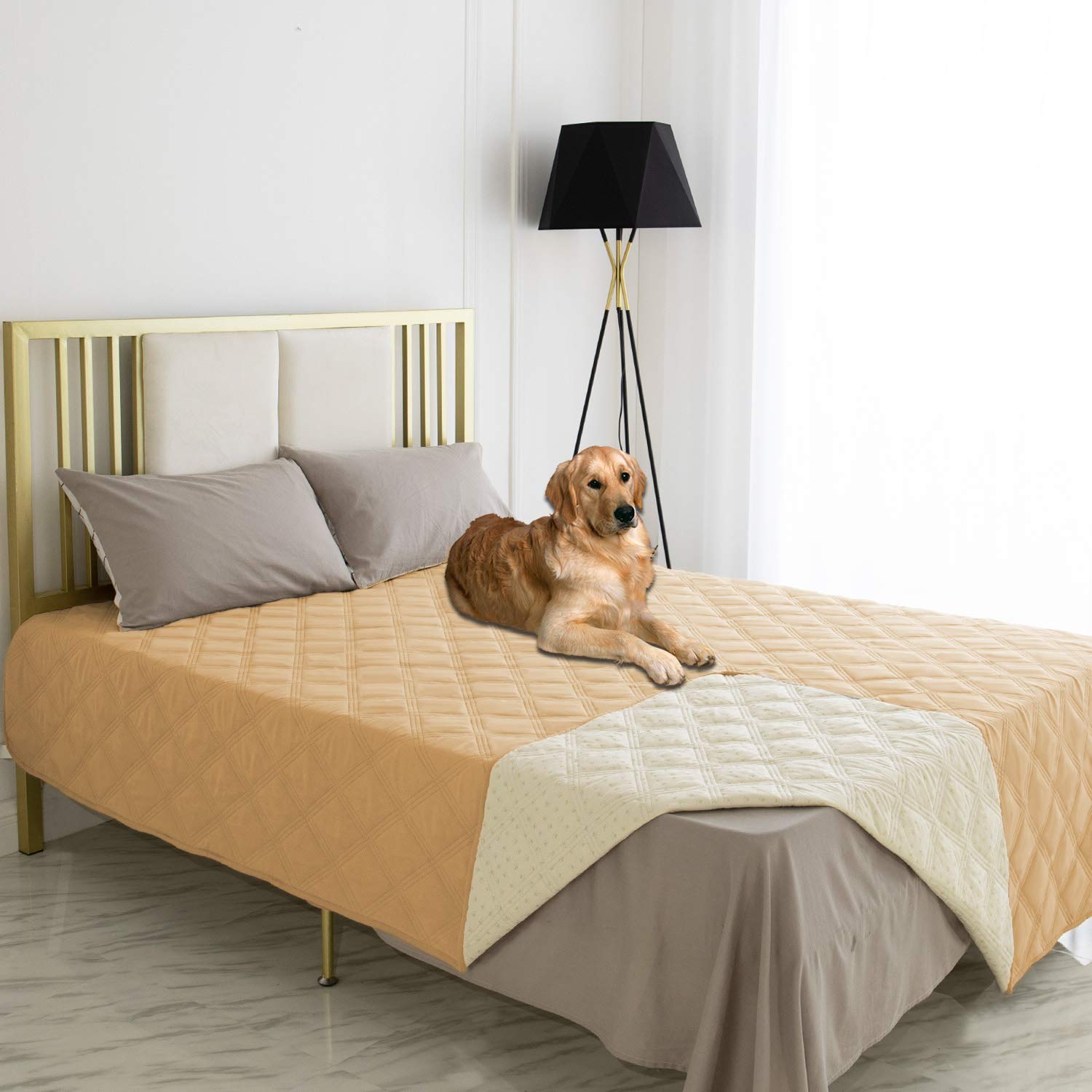 Waterproof Dog Bed Cover Pet Blanket with Anti