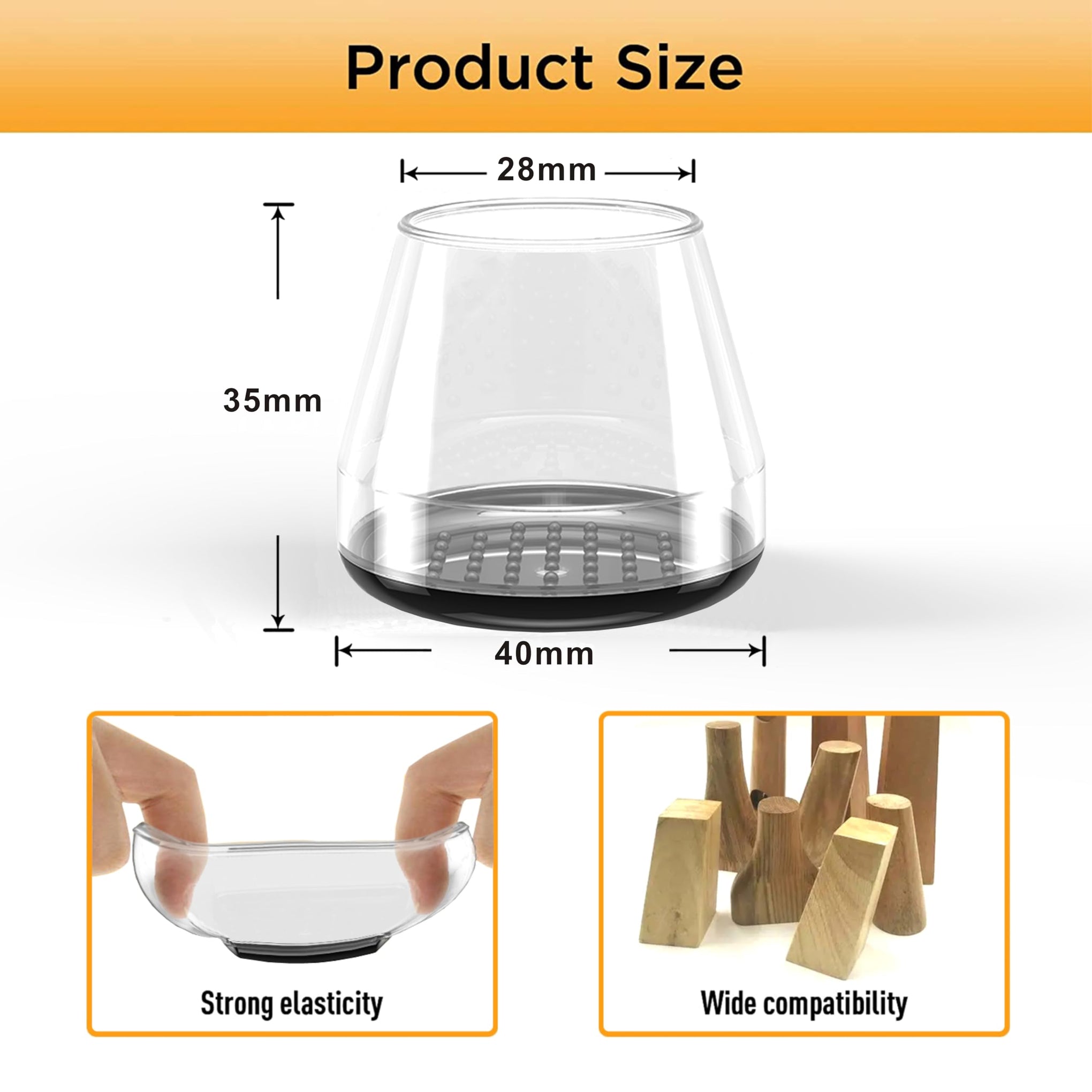 Furniture Sliders (24 Count)