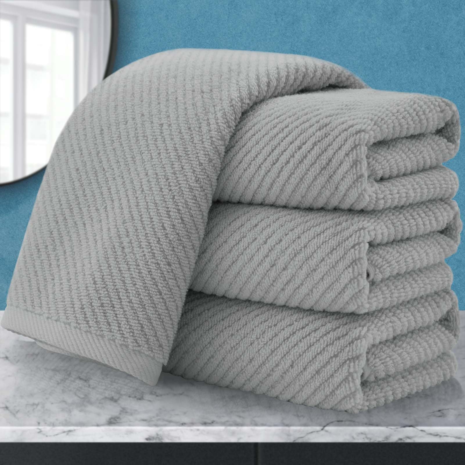 Bathroom Hand Towels 4PC (4 Count)