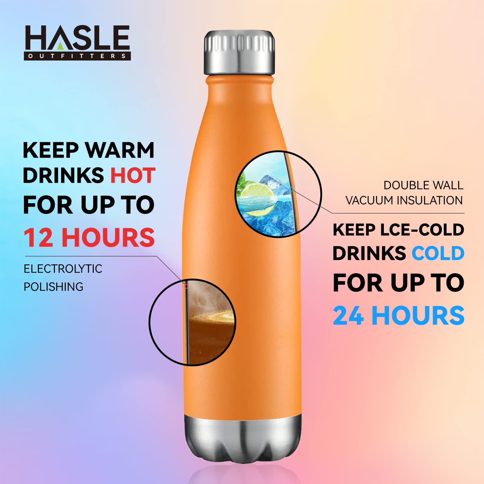 17oz Stainless Steel Water Bottles Bulk
