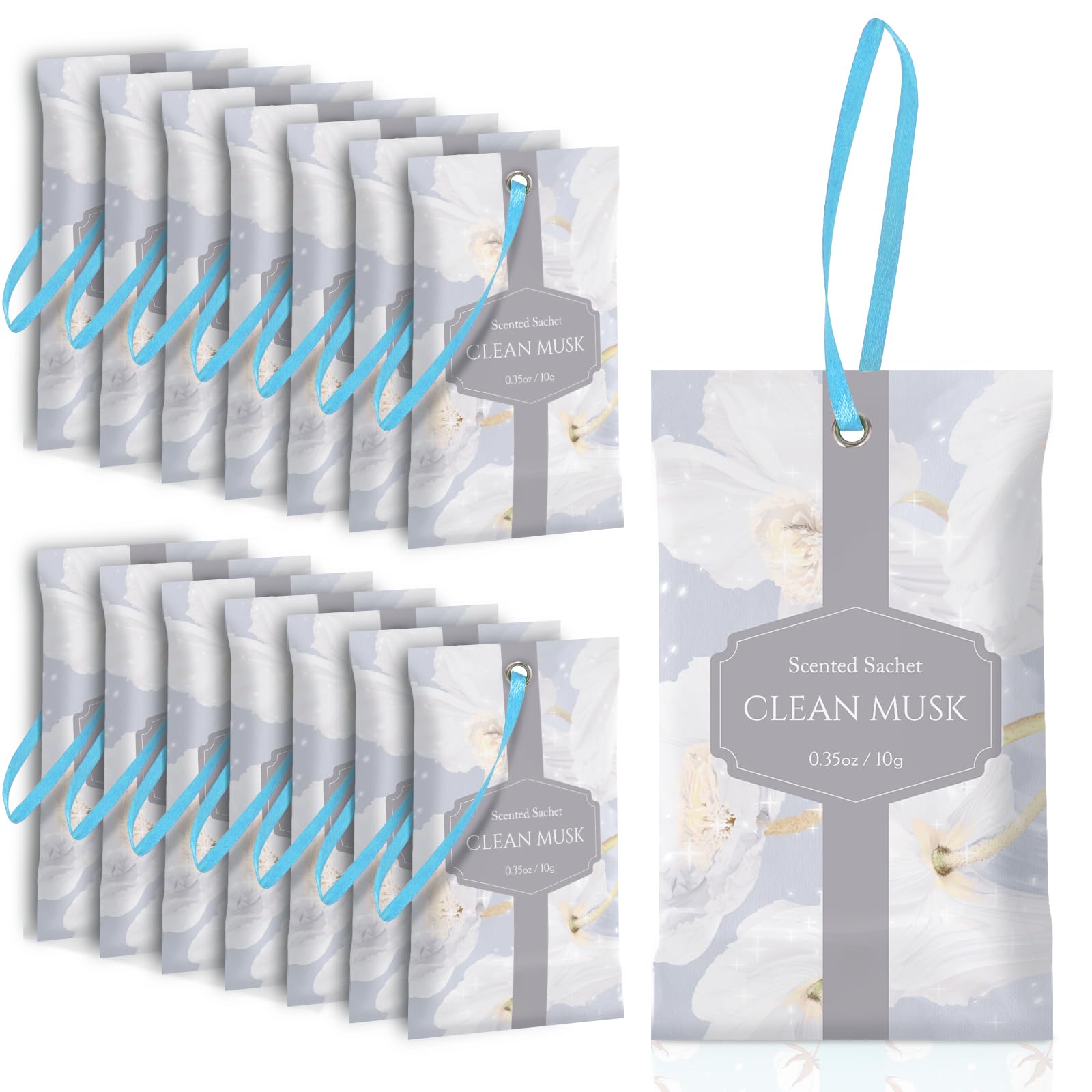 Scented Sachets for Drawer and Closet (14 Count)