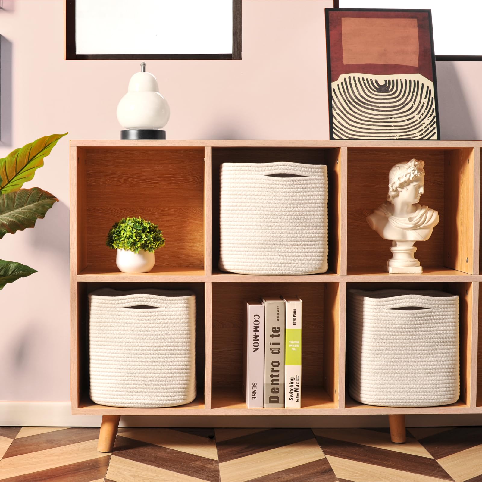 11 Inch Cube Storage Bins (3 Count)