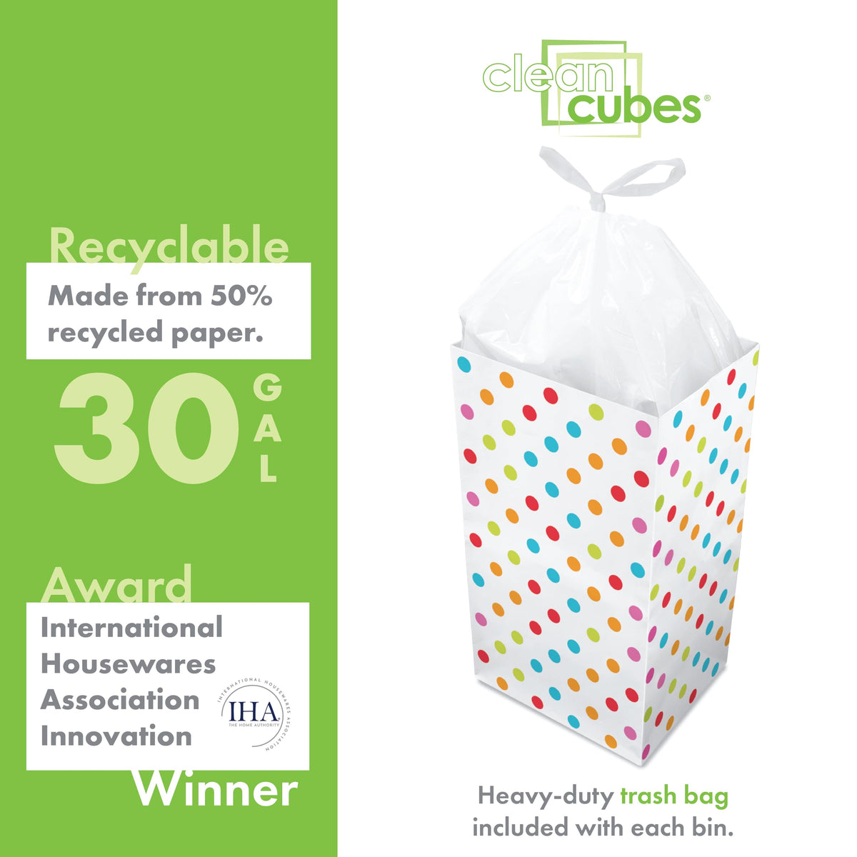 30 Gallon Disposable Pop (3 Count)