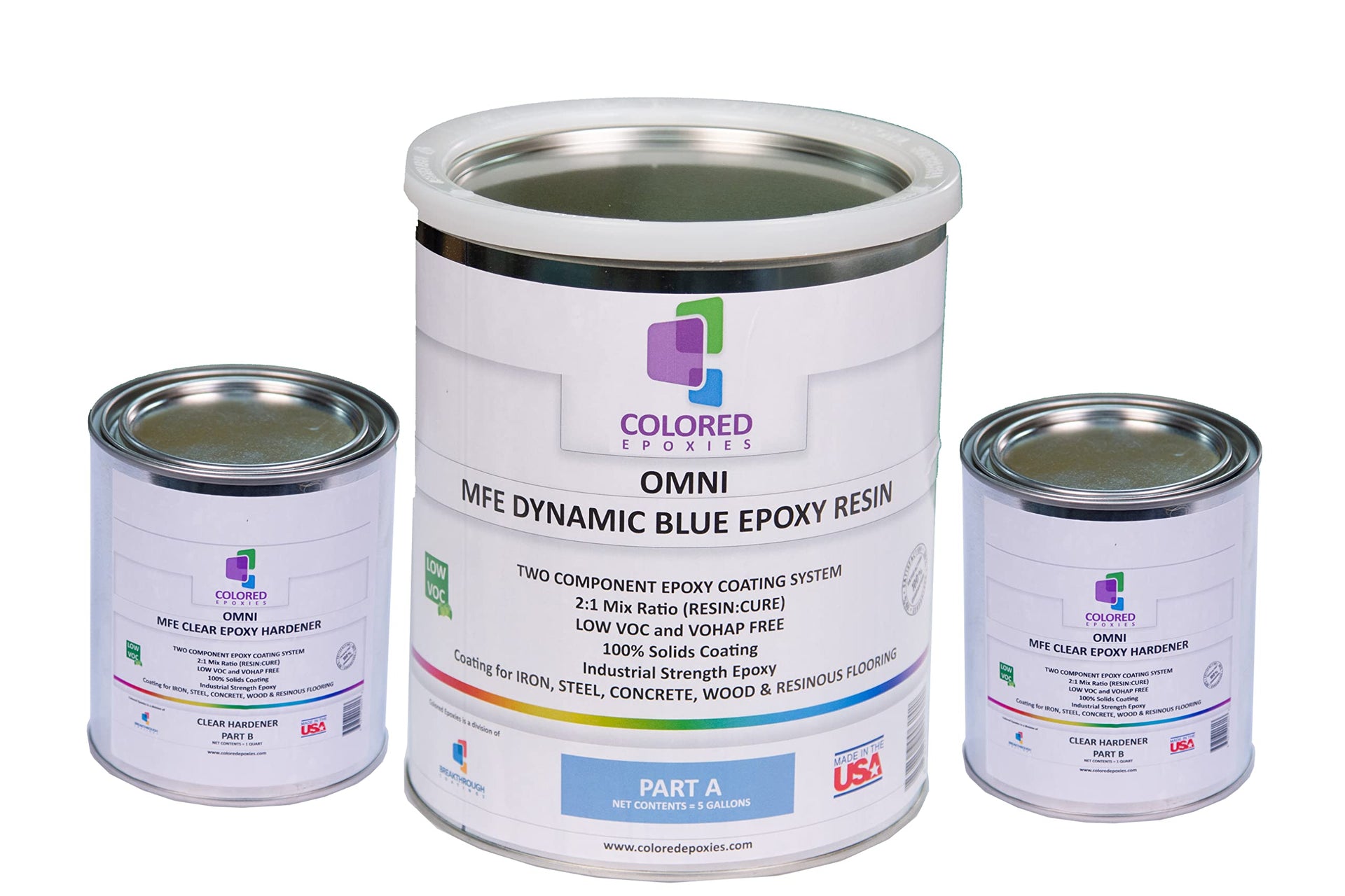 Dynamic Blue Epoxy Resin for Bar Tops (1920 Fl Oz)