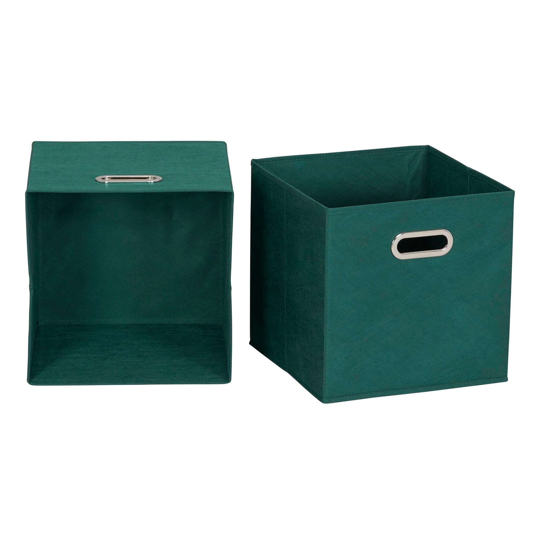 6 ct Open Fabric Cube Storage Bins