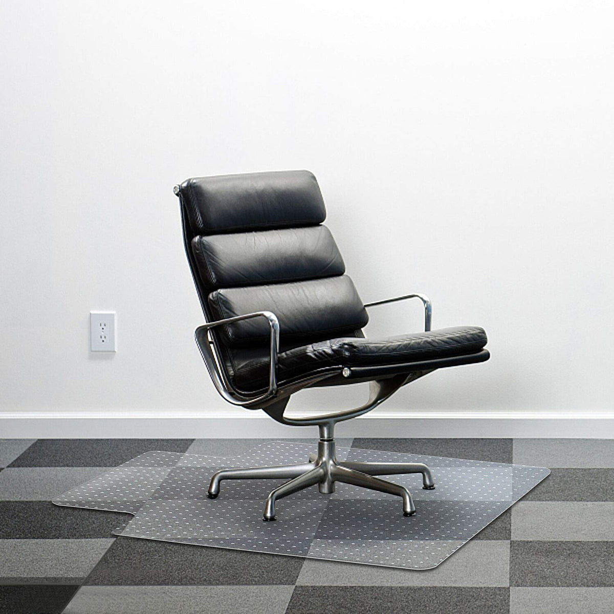 Chair Mat for Carpet 48"x 36" with Lip Chair Mat Thick and Sturdy