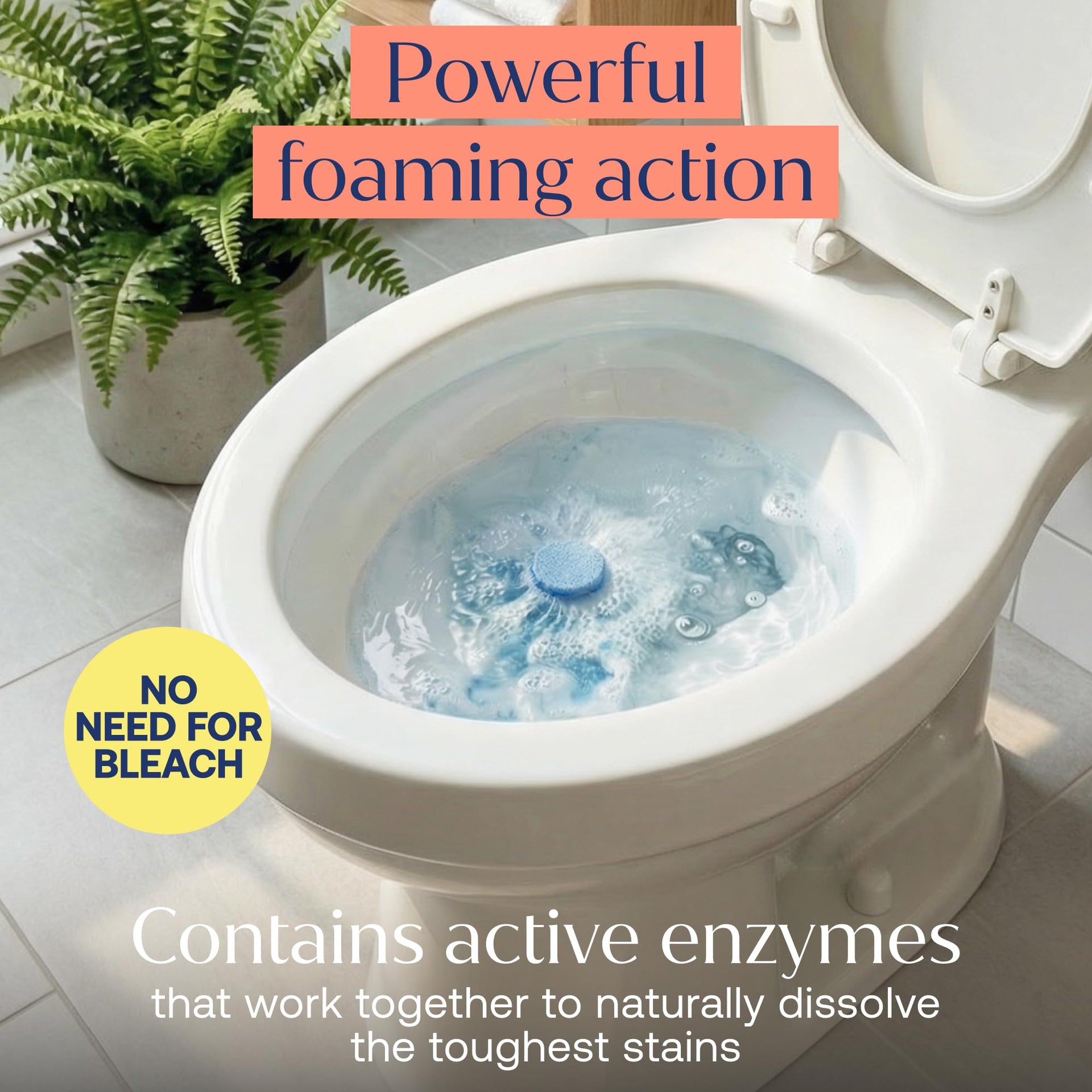 Toilet Bowl Cleaning Tablets (20 Count)