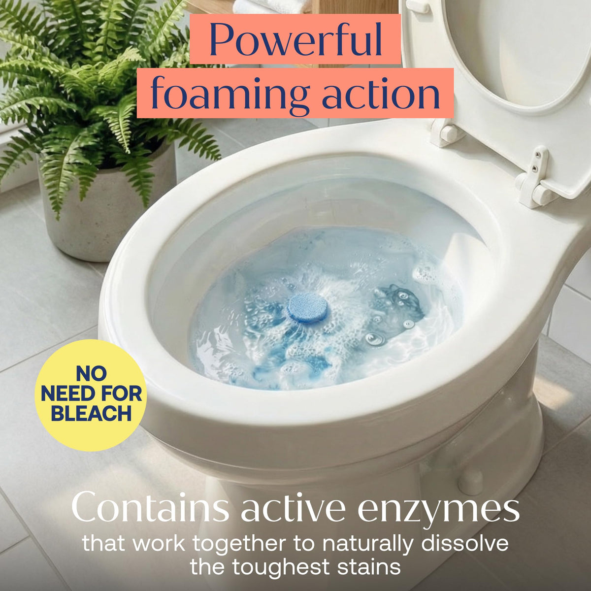 Toilet Bowl Cleaning Tablets (20 Count)
