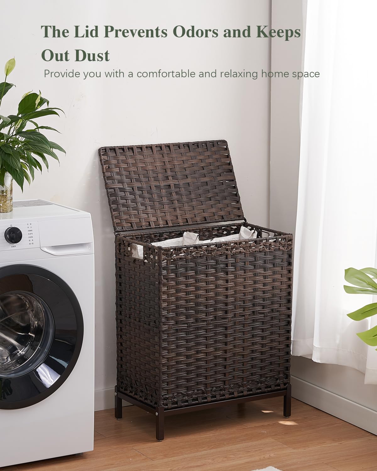 Laundry Hamper with Lid