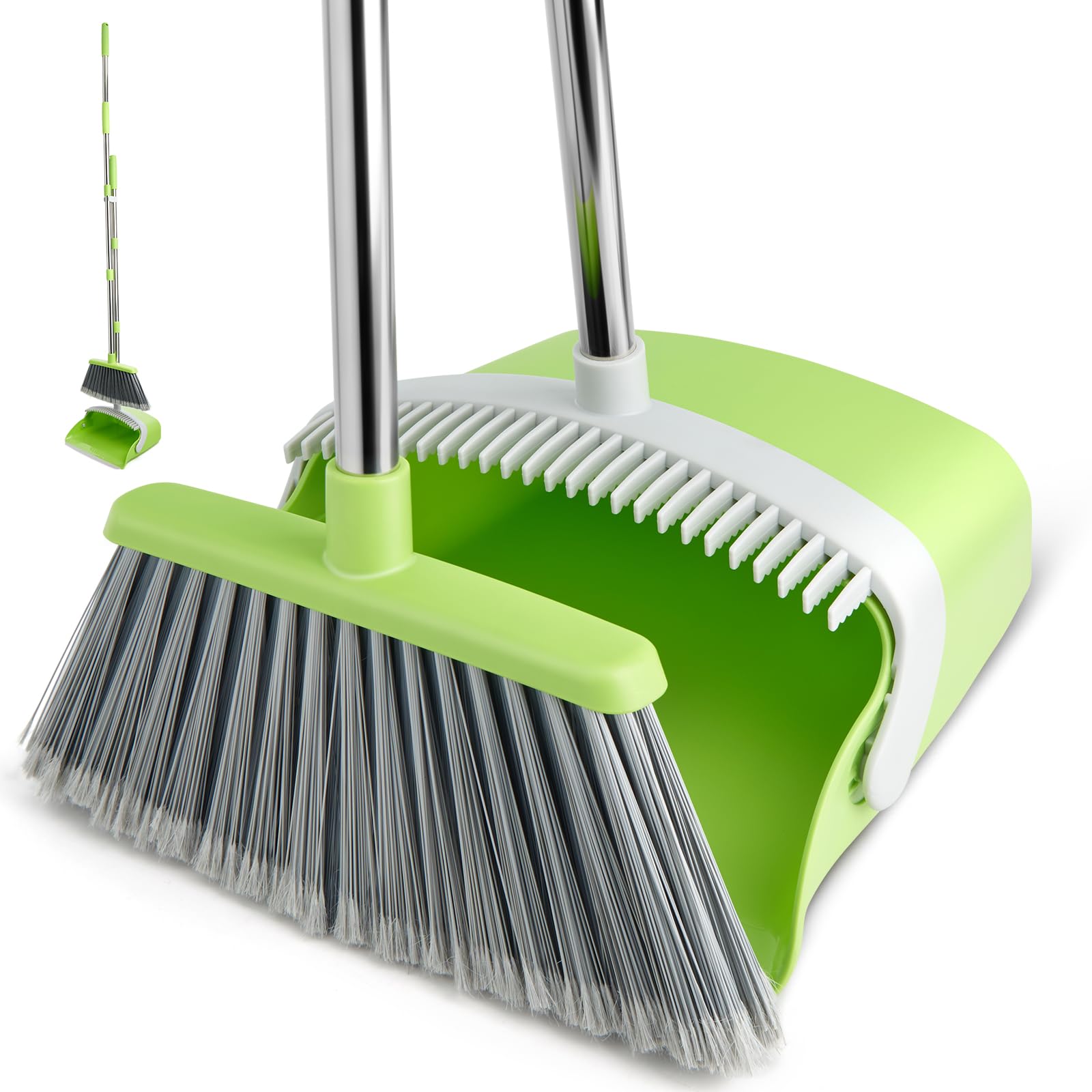 Broom and Dustpan Combo Set