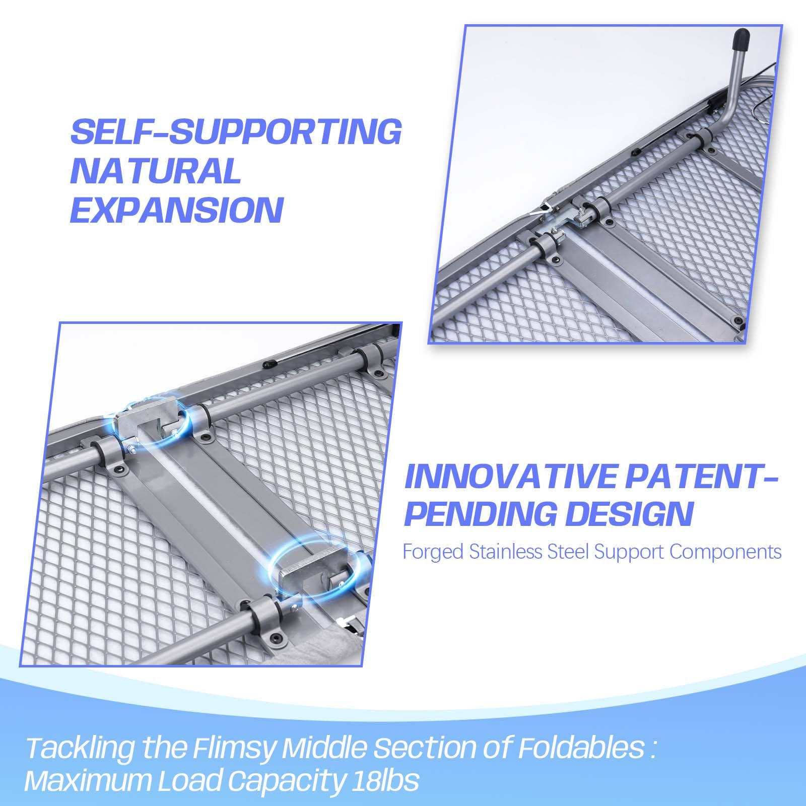 Tabletop Ironing Board with Iron Rest