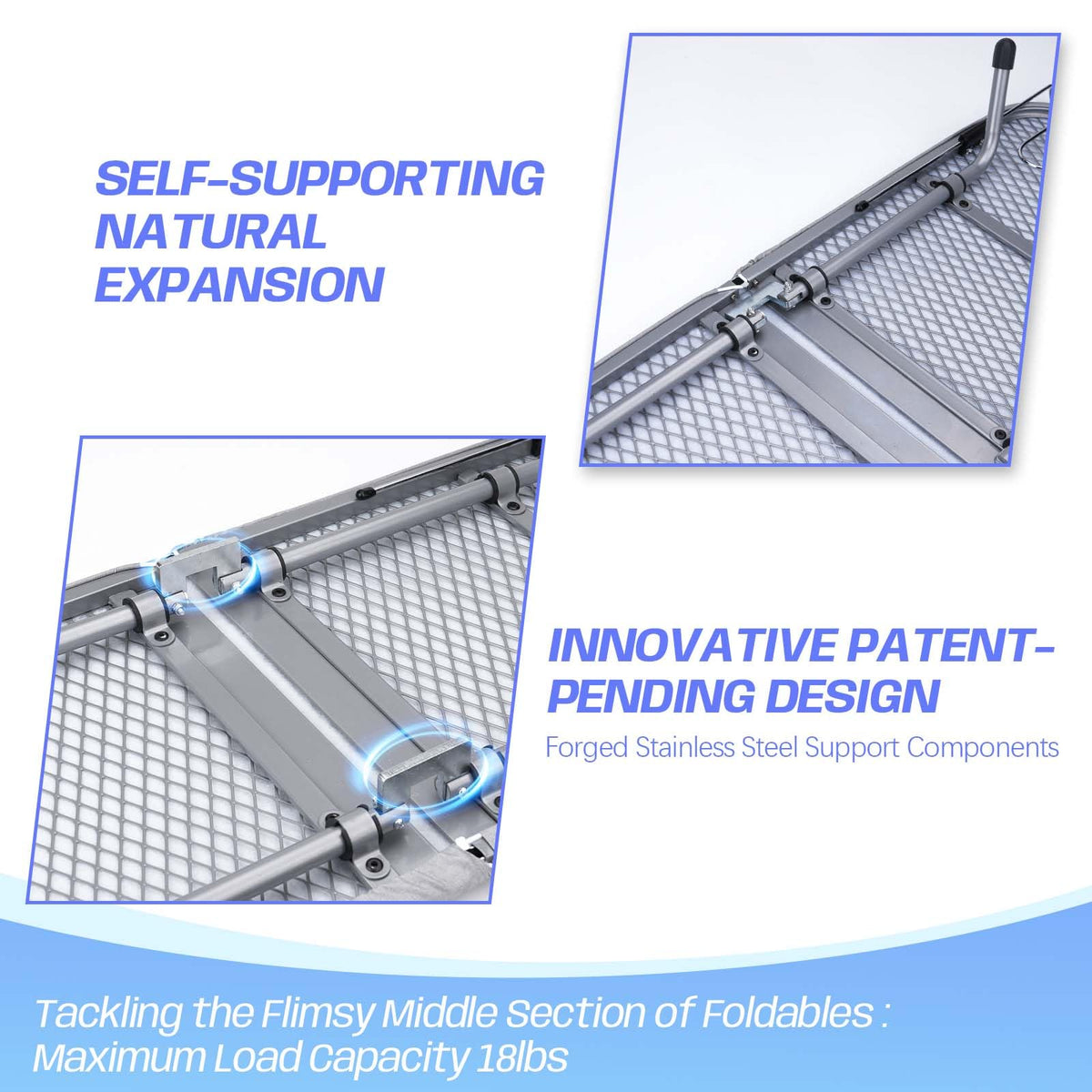 Tabletop Ironing Board with Iron Rest