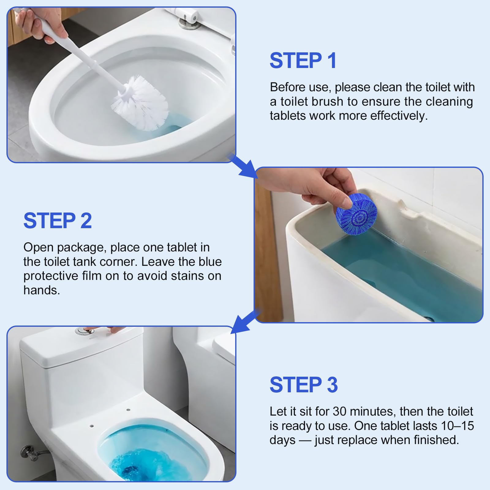 Toilet Bowl Cleaners (20 Count)