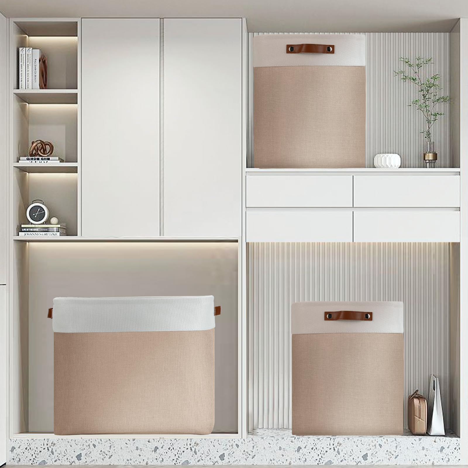 Large Storage Baskets for Organizing (3 Count)
