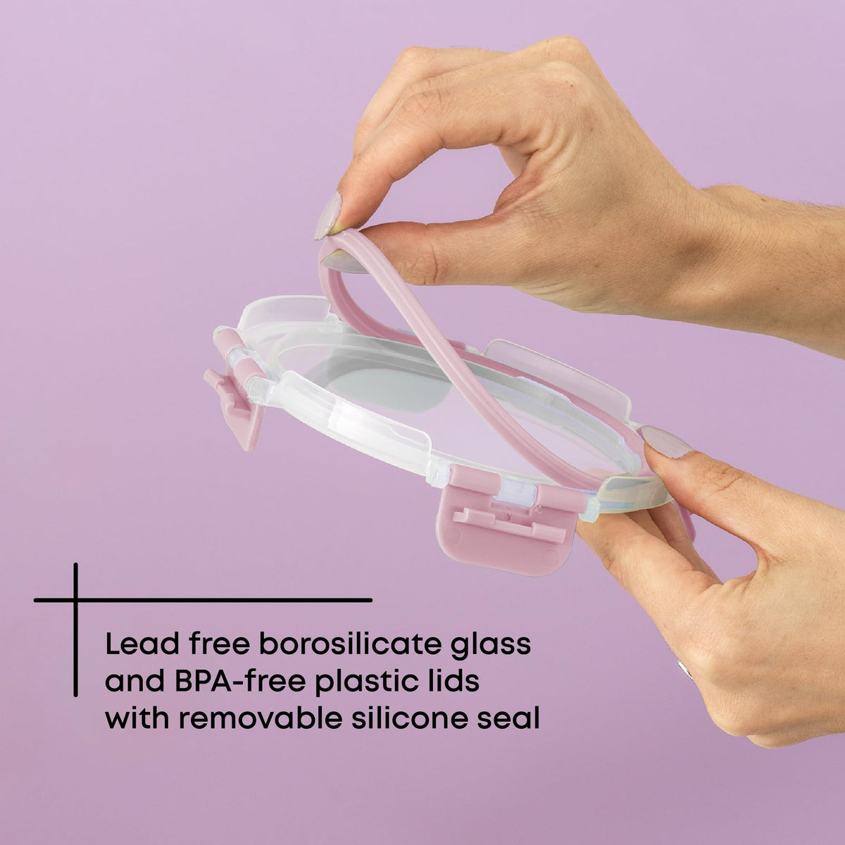 24pc Borosilicate Glass Storage Containers with Lids (24 Count)